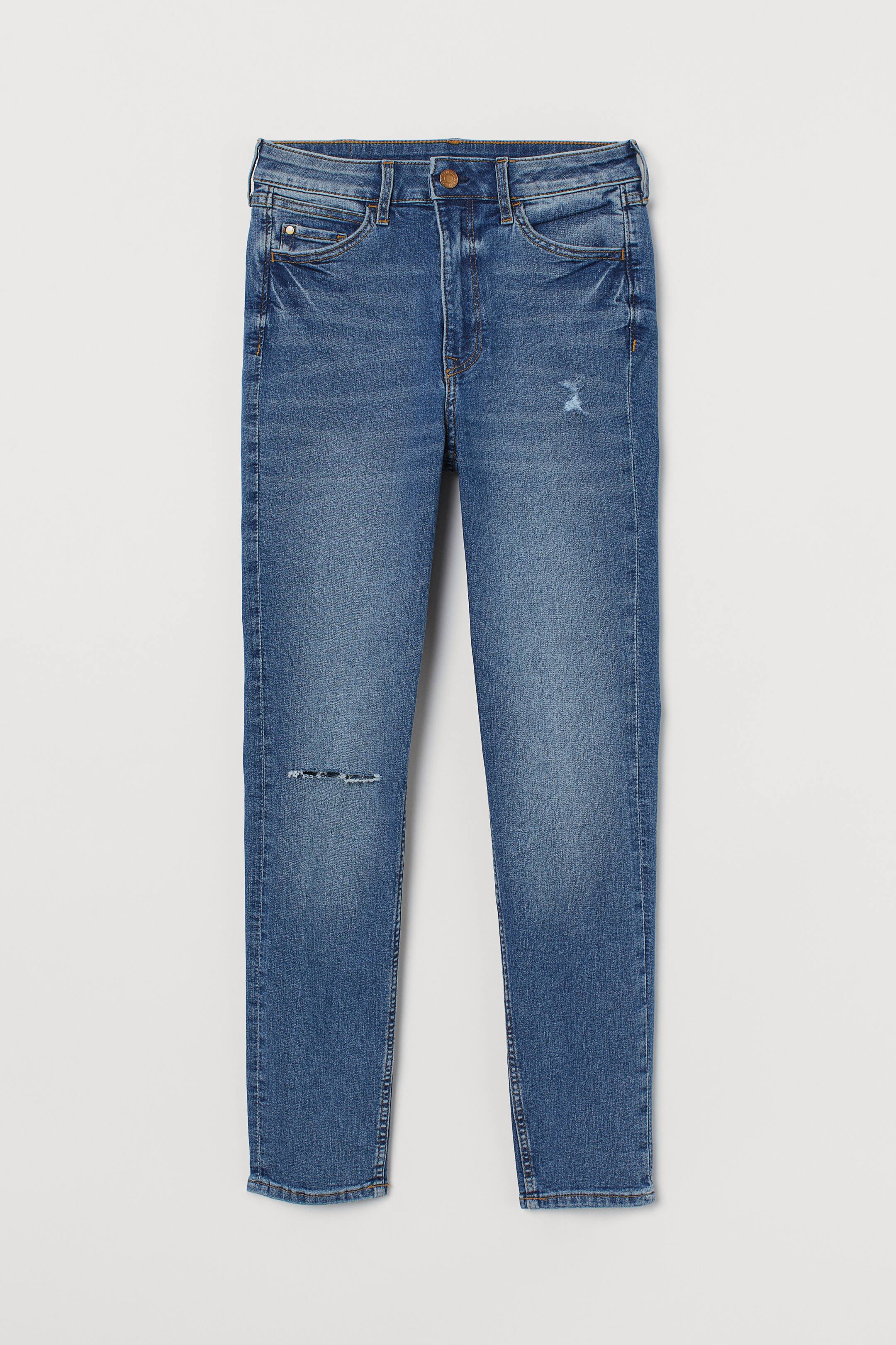 Super Skinny High Ankle Jeans - Denim blue - Ladies | H&M US