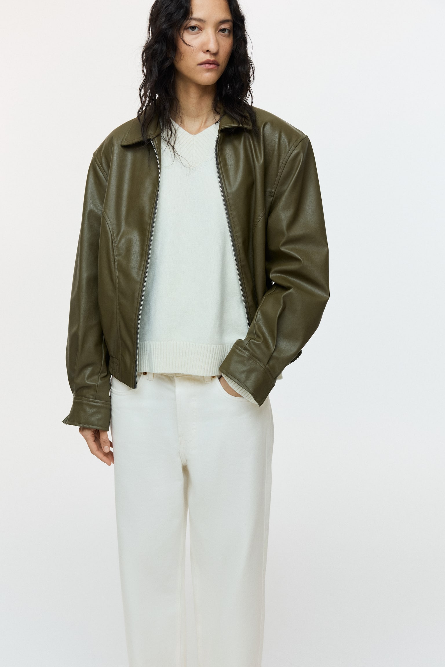 Wide Regular Jeans - Bianco/Marrone scuro/Blu denim/Blu denim chiaro - 4