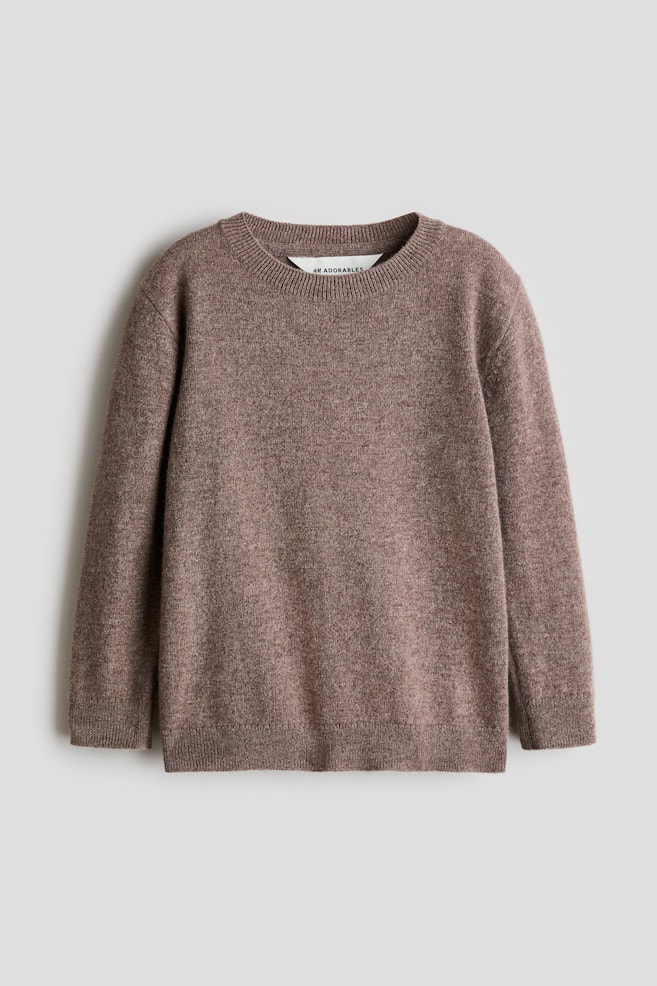 Jersey de cachemira - Beige oscuro - 1