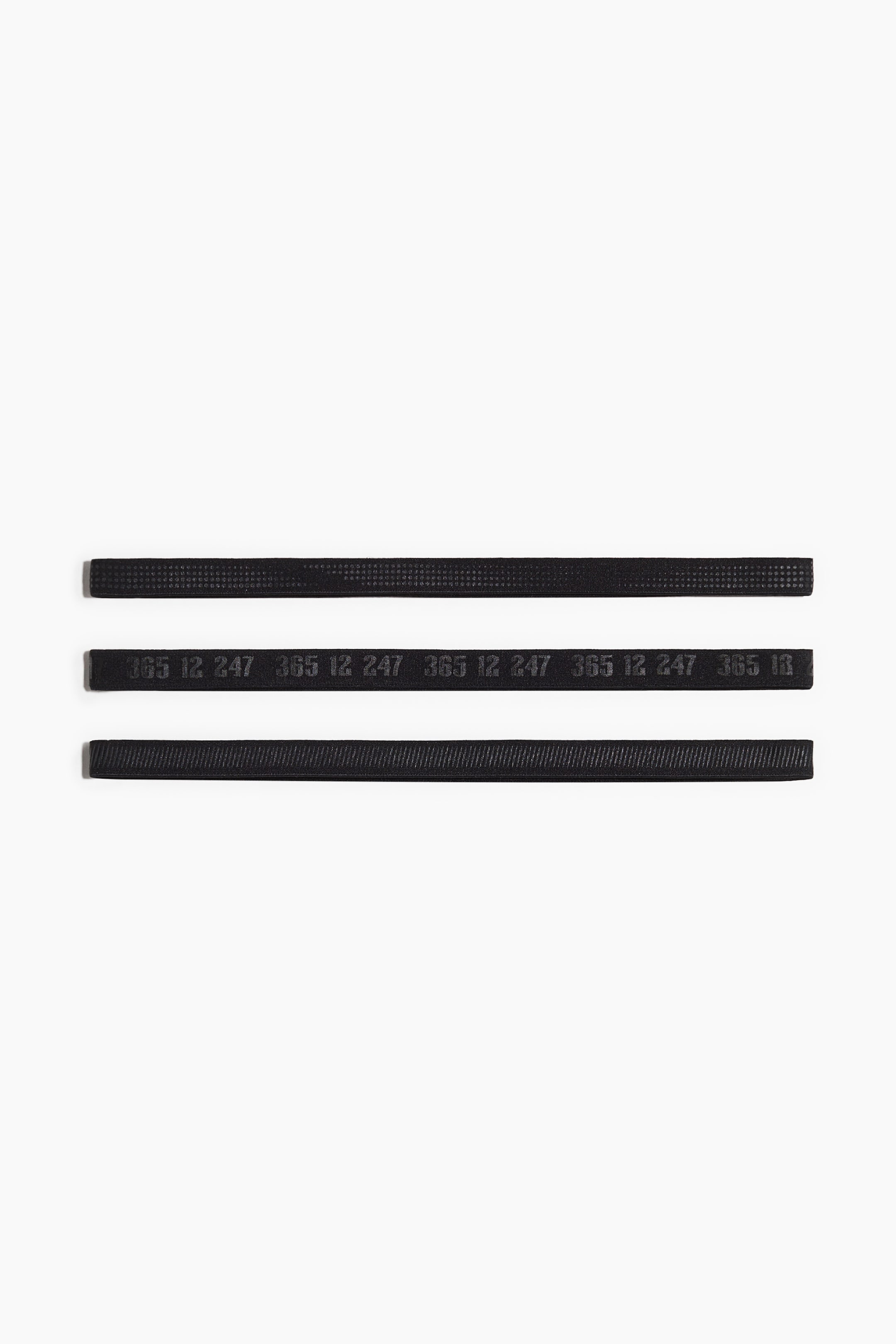 3-pack Elastic Sports Hairbands