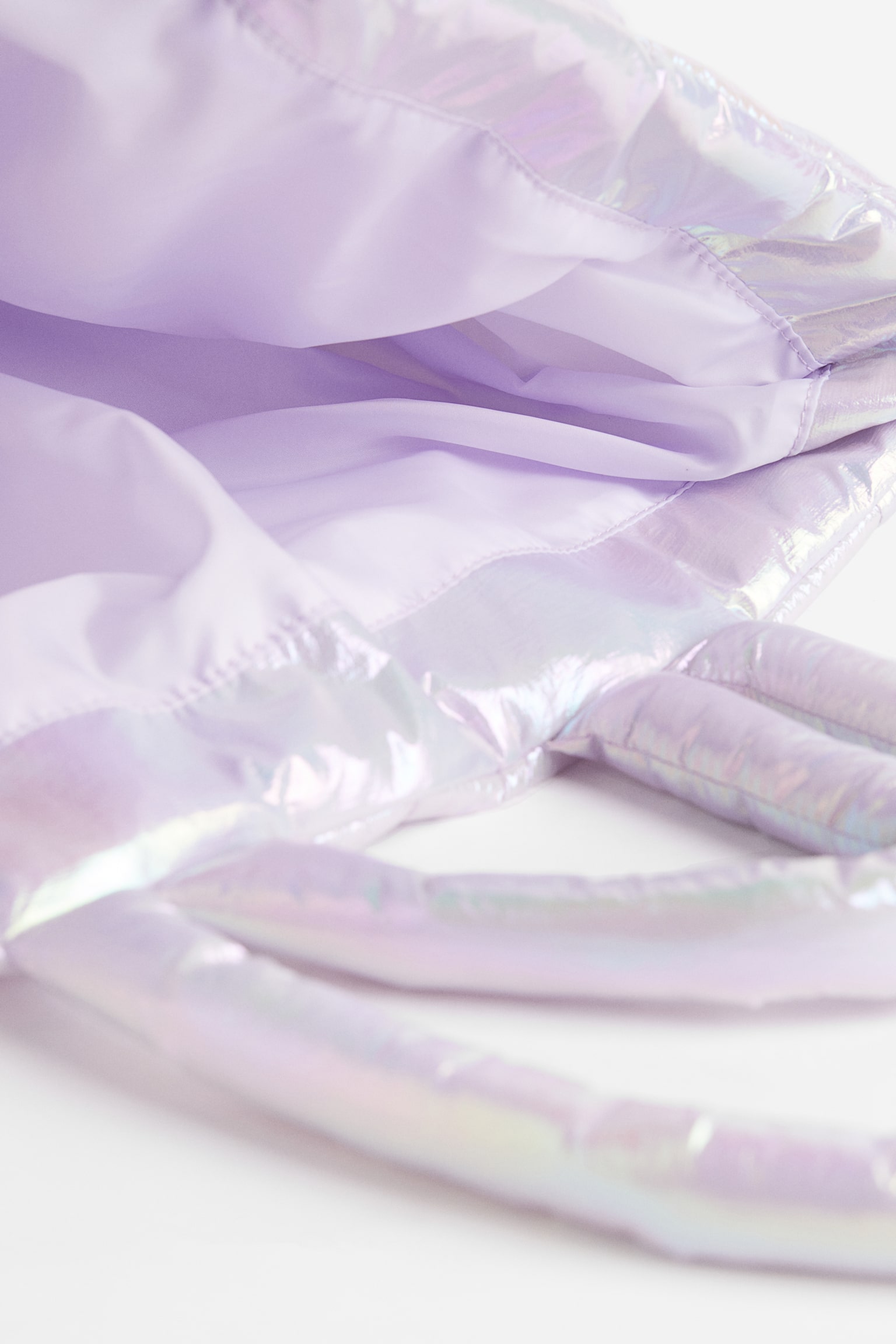 Túi shopper có đệm - Màu tím nhạt/Hiệu ứng ba chiều - 3