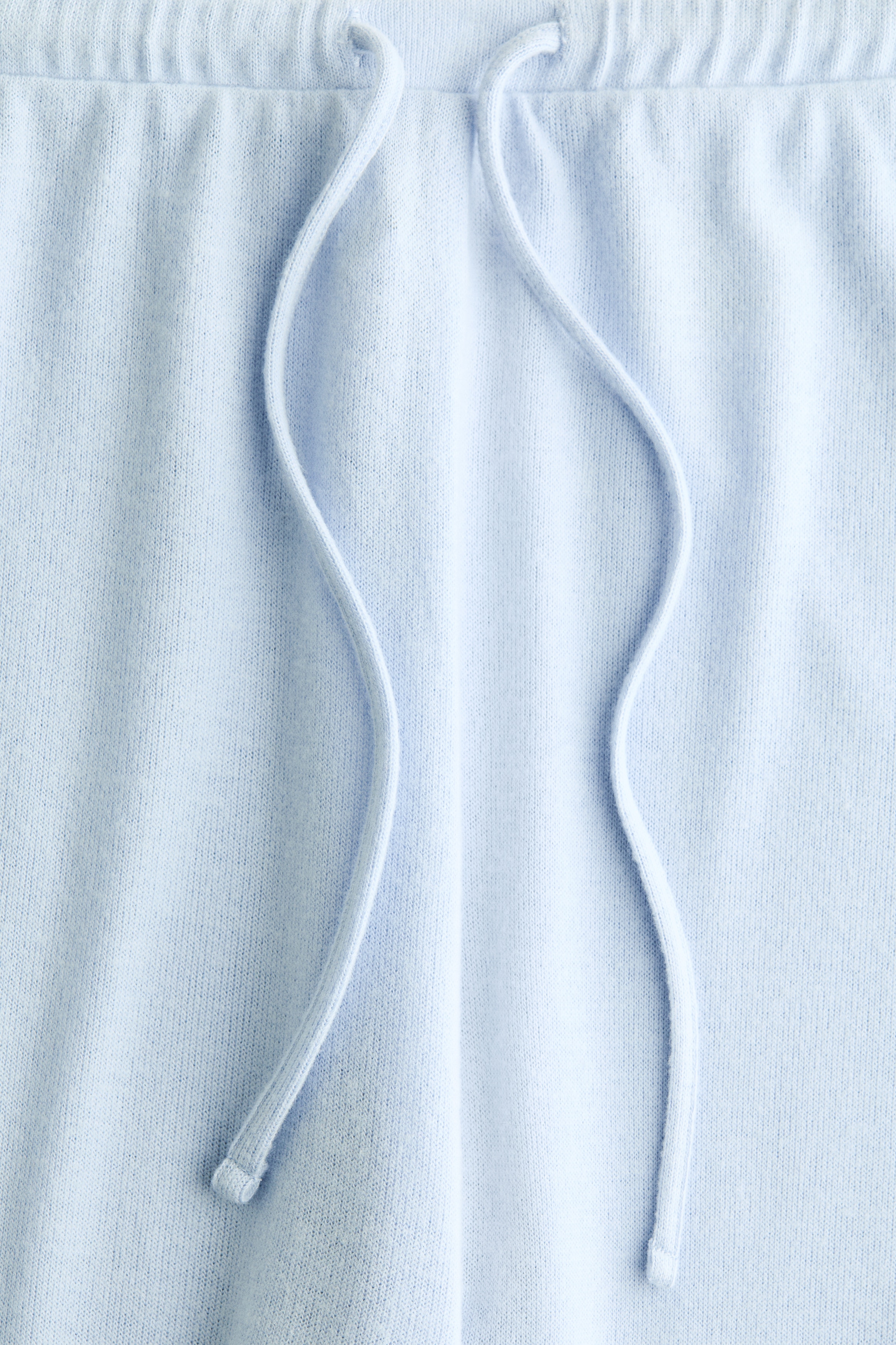 Fine-knit trousers