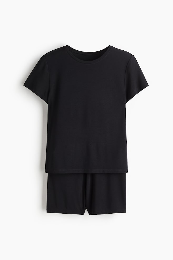 Modal pyjamas - Black - 1