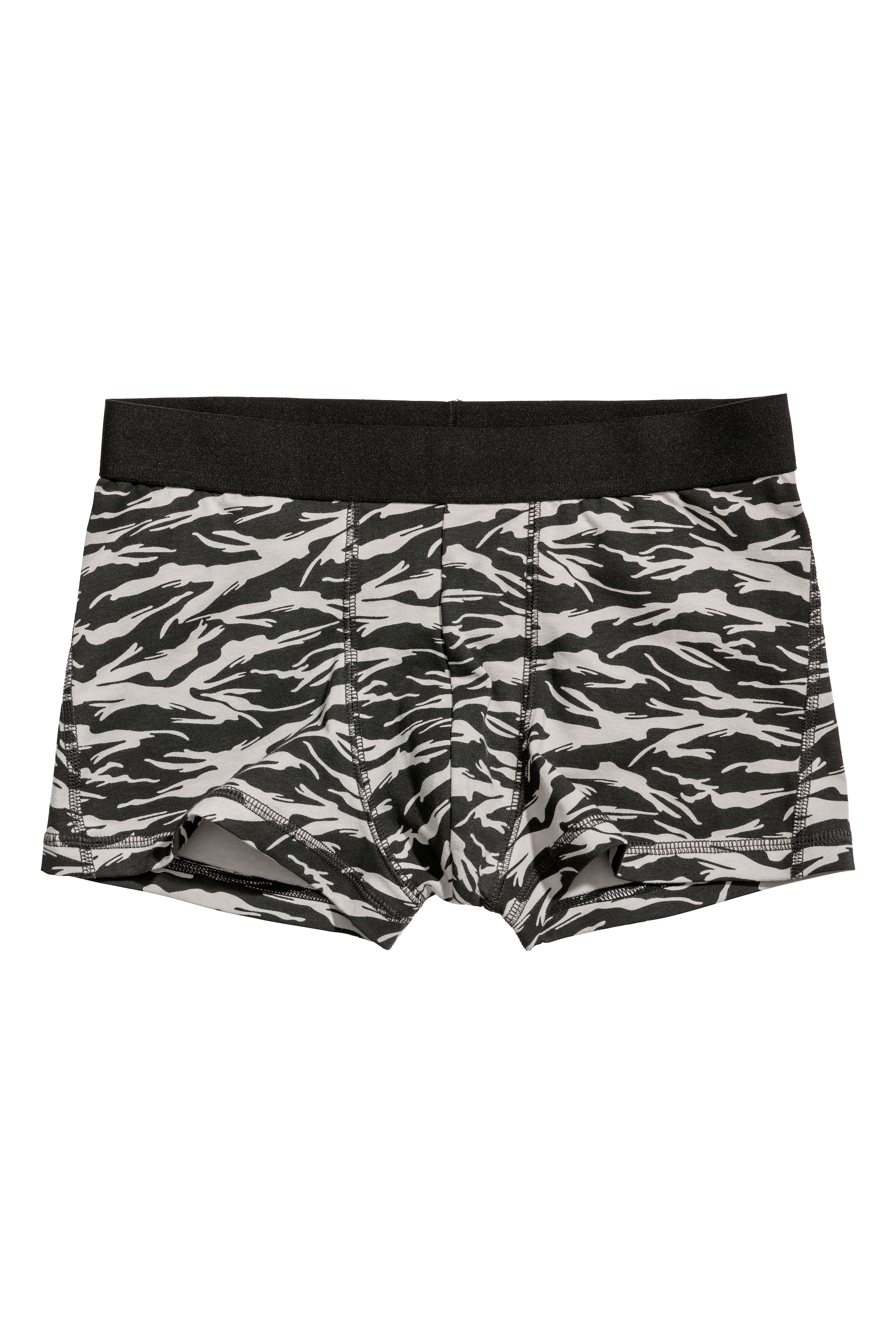 View larger image: 3-pack trunks - Burgundy/Patterned - Men | H&M GB 1