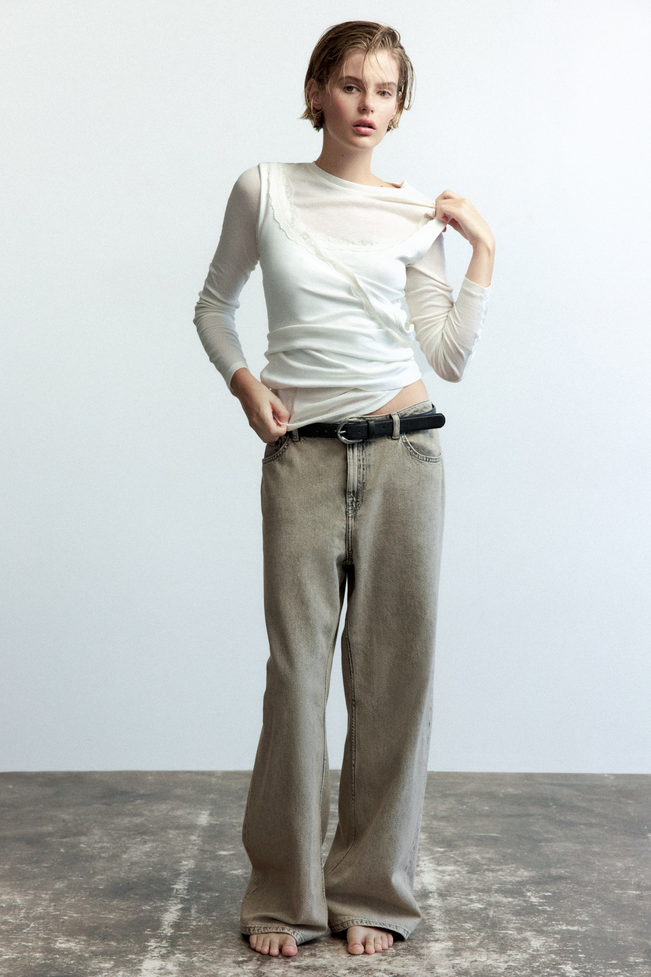 Baggy Regular Waist Jeans