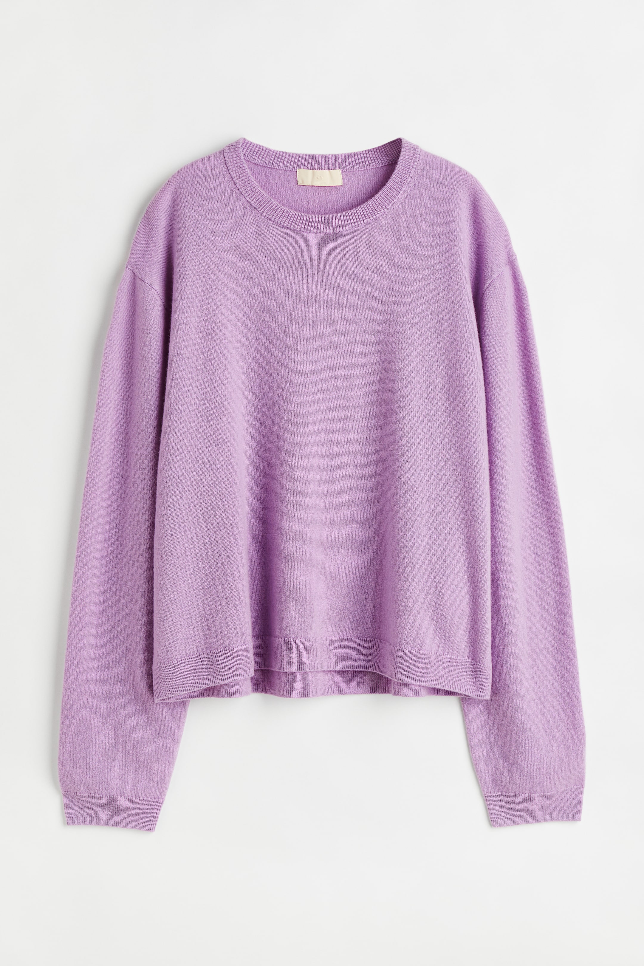 View larger image: Fine-knit cashmere jumper - Lilac - Ladies | H&M 1