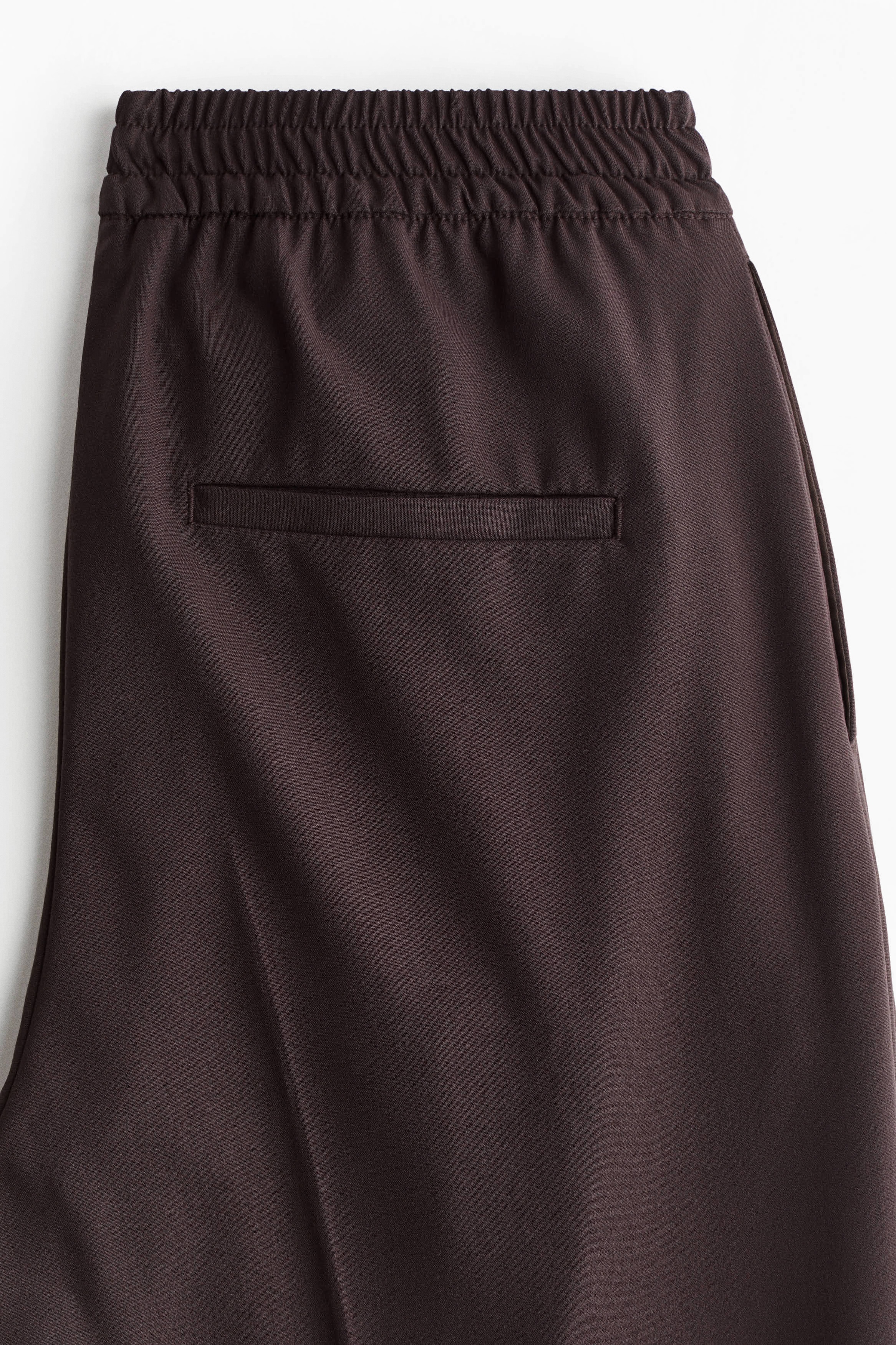 Tailored pull-on trousers