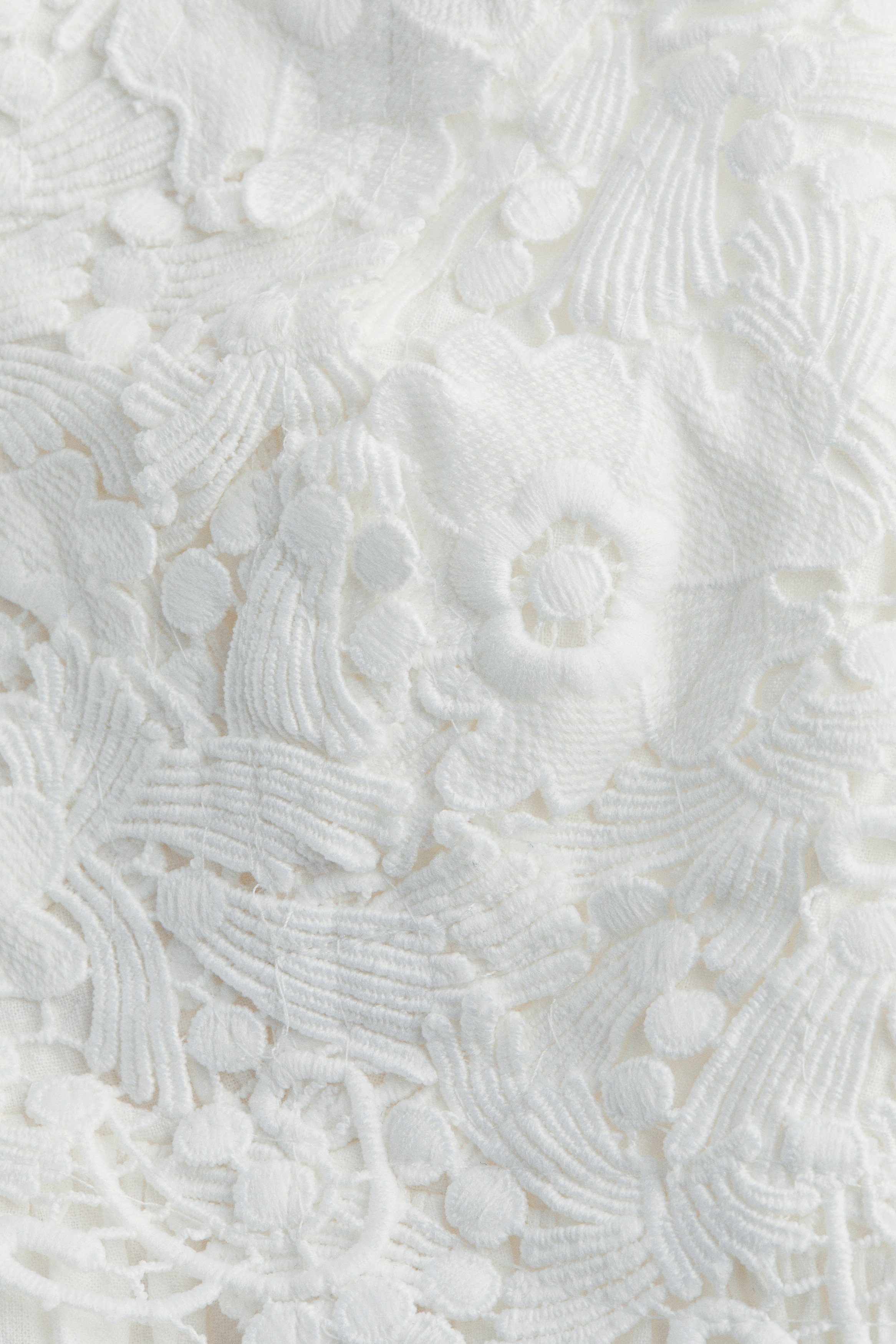 Embroidery-detail dress