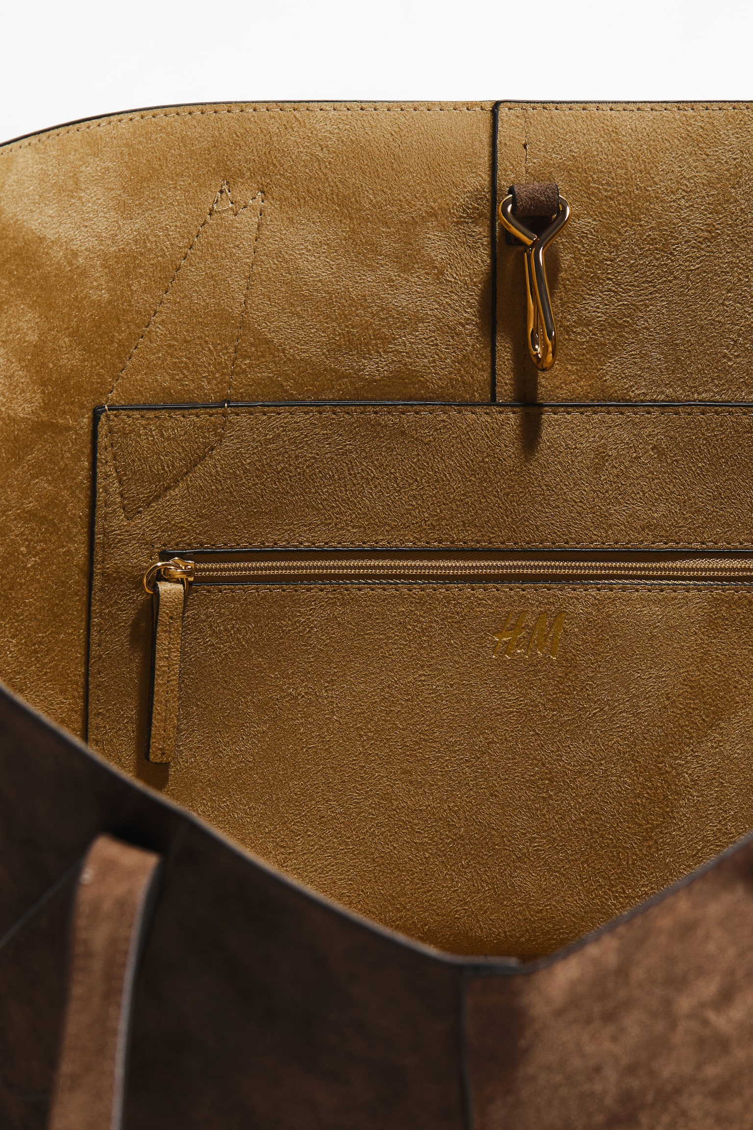 Suede shopper - Brown - 6