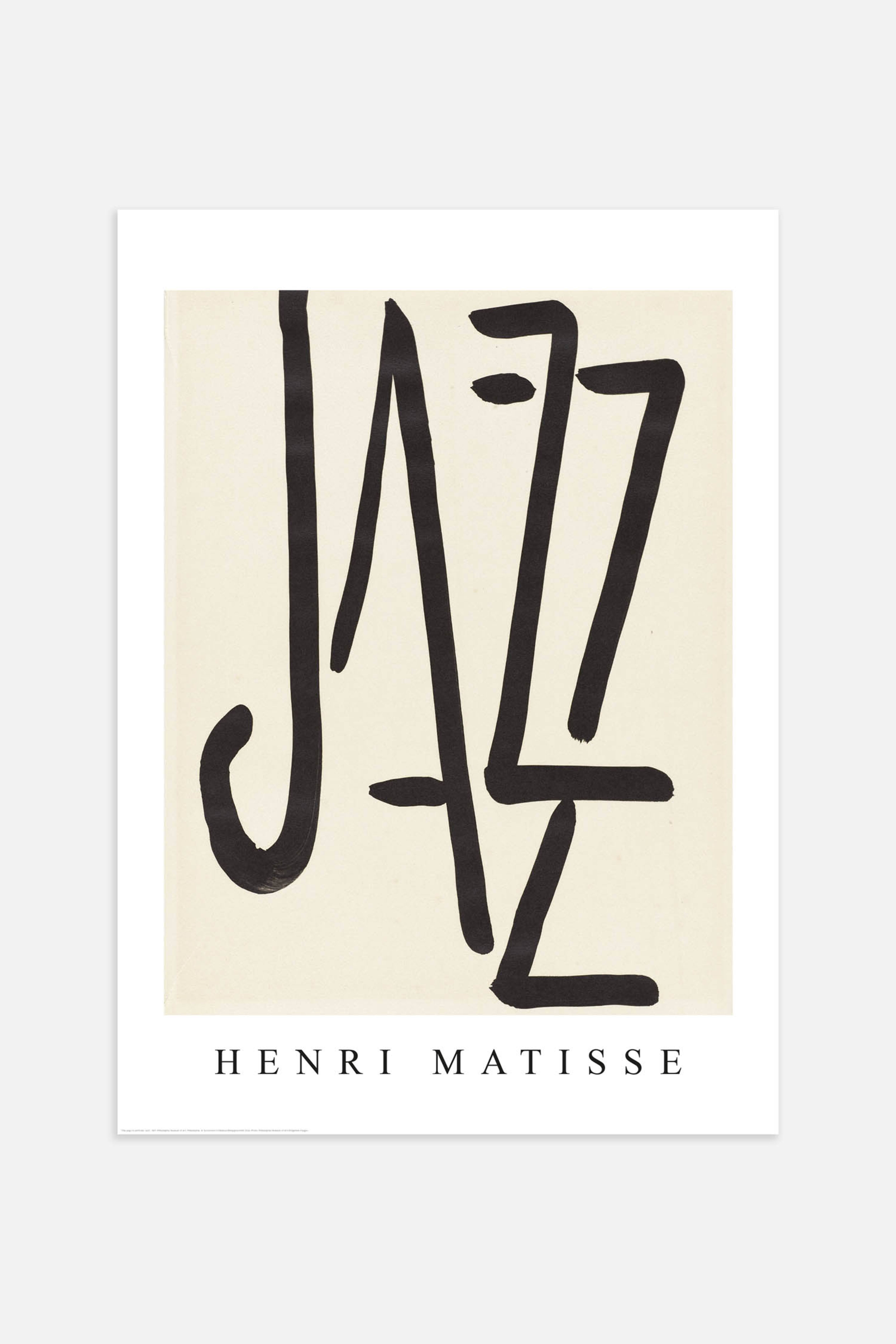 HM Title Page To Portfolio Jazz Poster