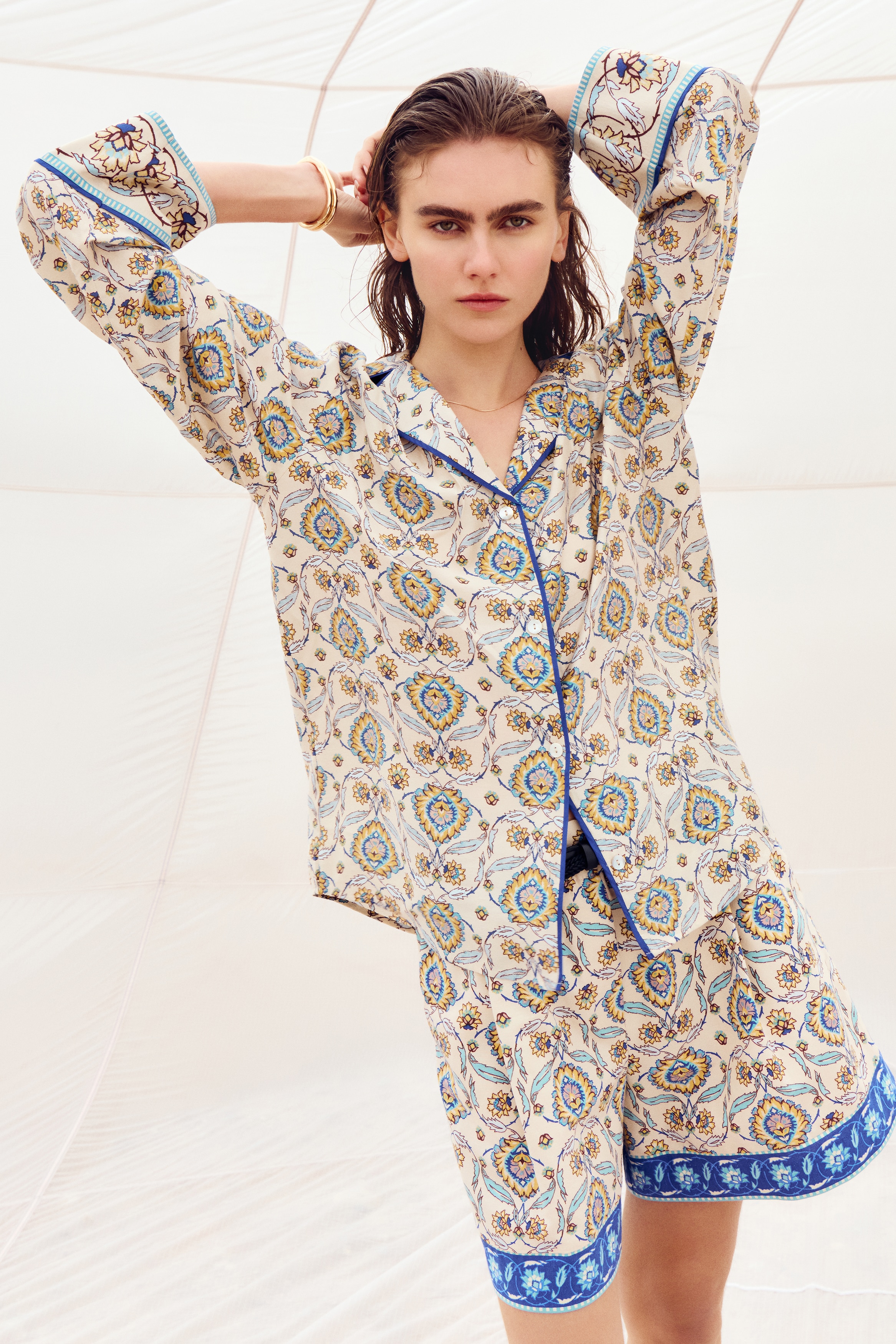 Belted Linen-Blend Shorts from H&M - $39.99