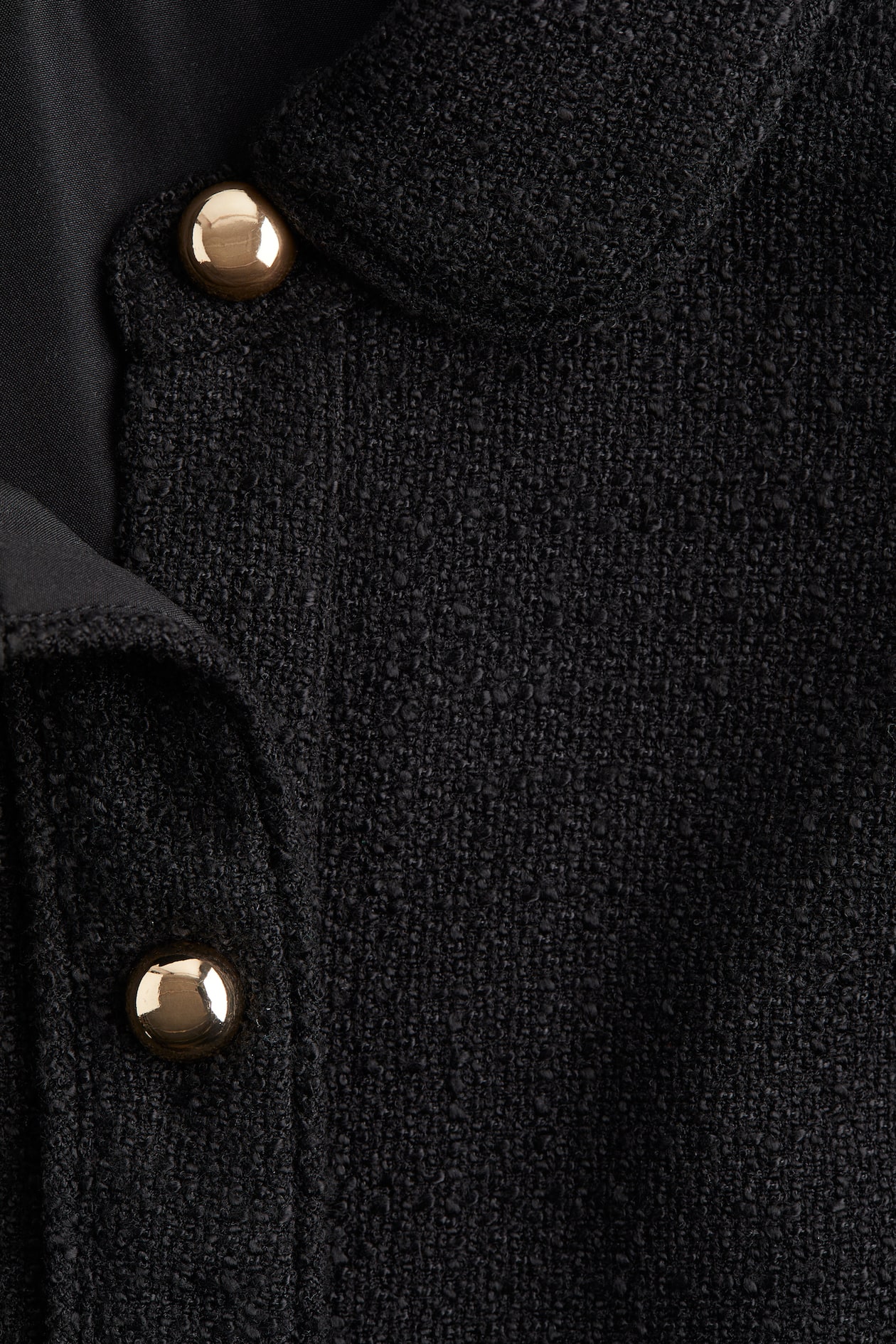 Boucle Dress with Collar - image 5