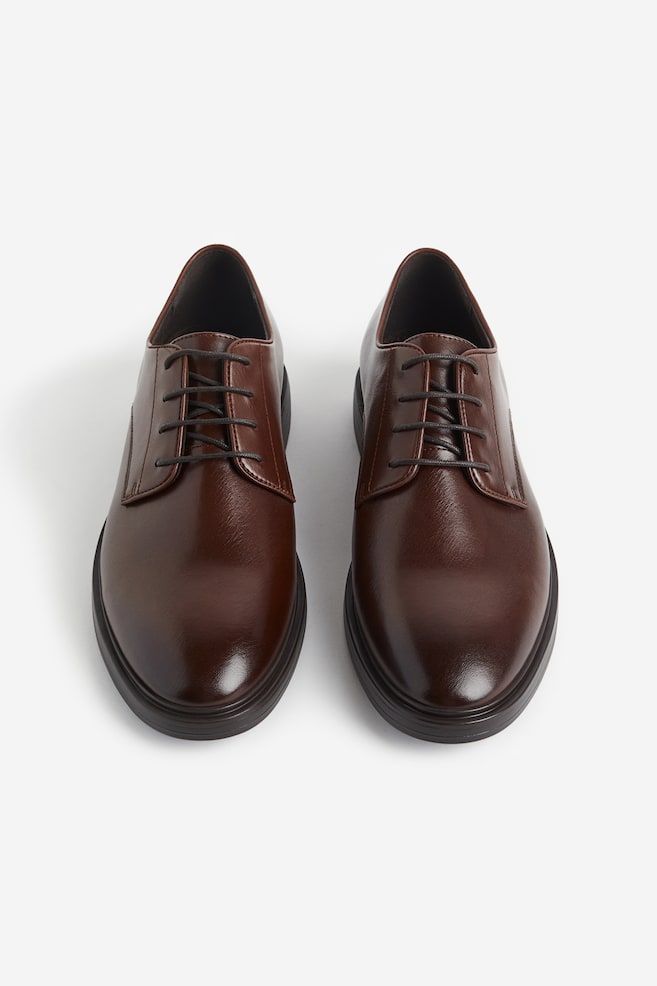 Derby shoes - Brown/Black - 3