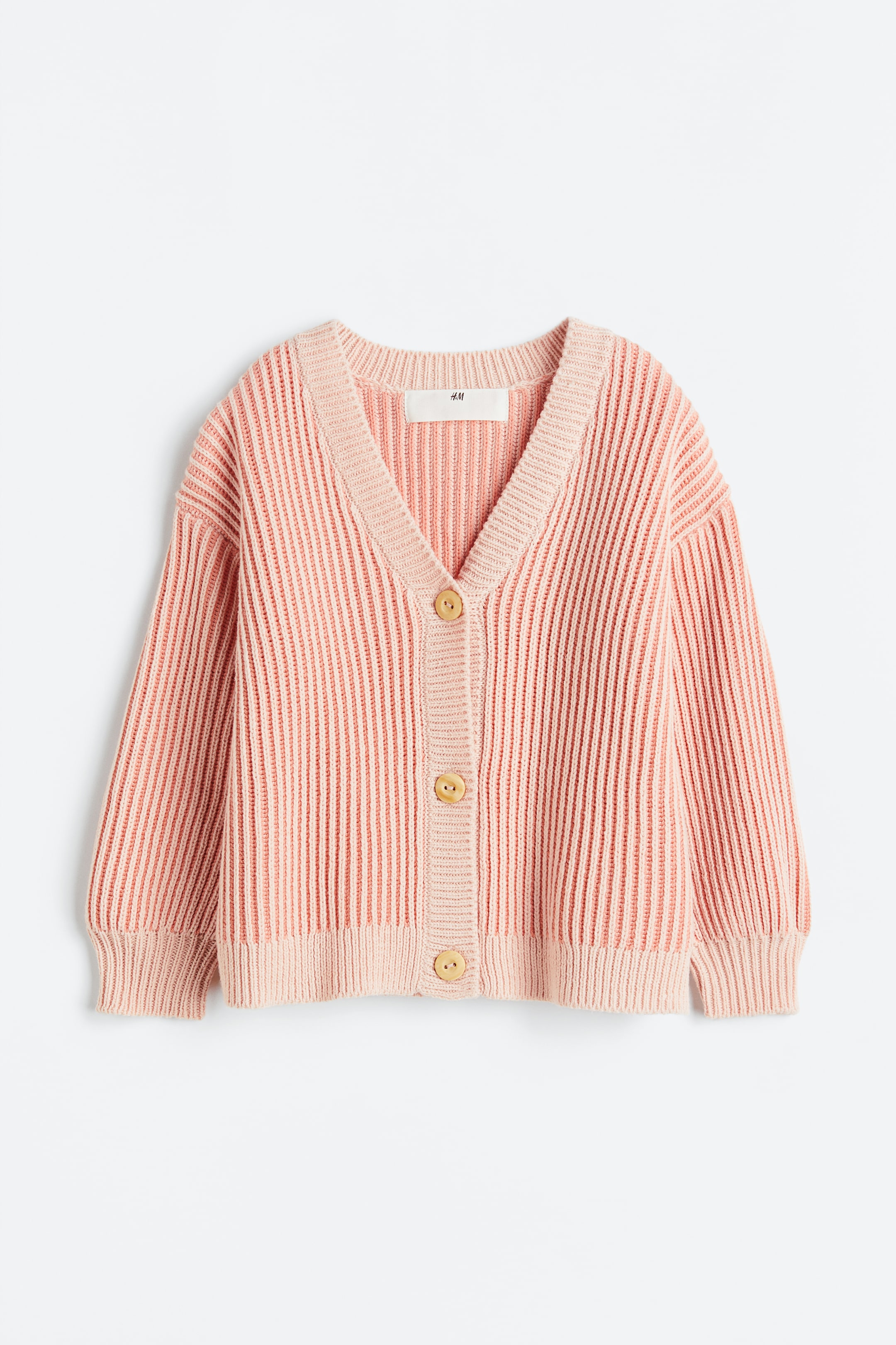View larger image: Oversized cardigan - Light pink - Kids | H&M 1