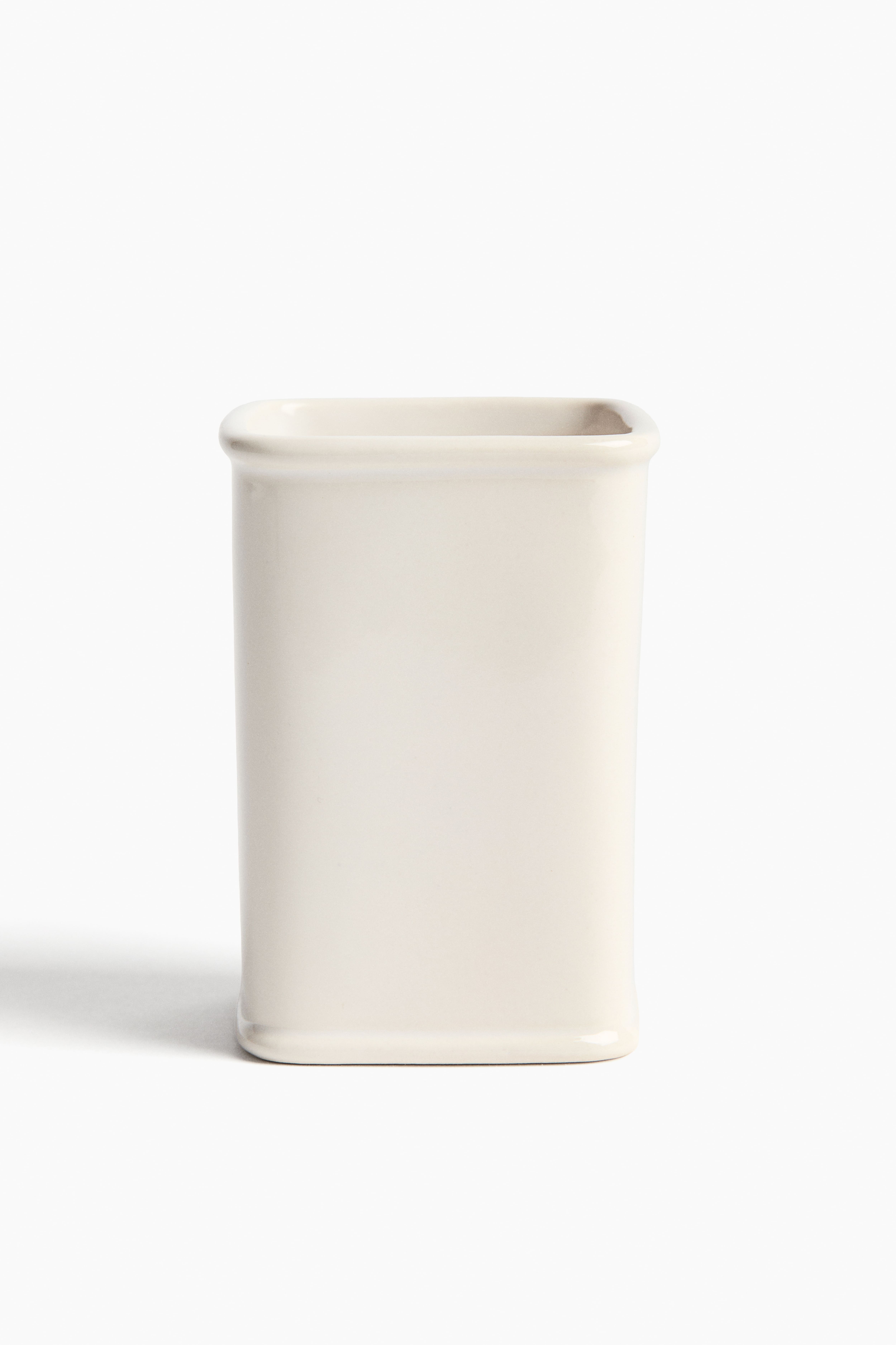 Stoneware Toothbrush Mug
