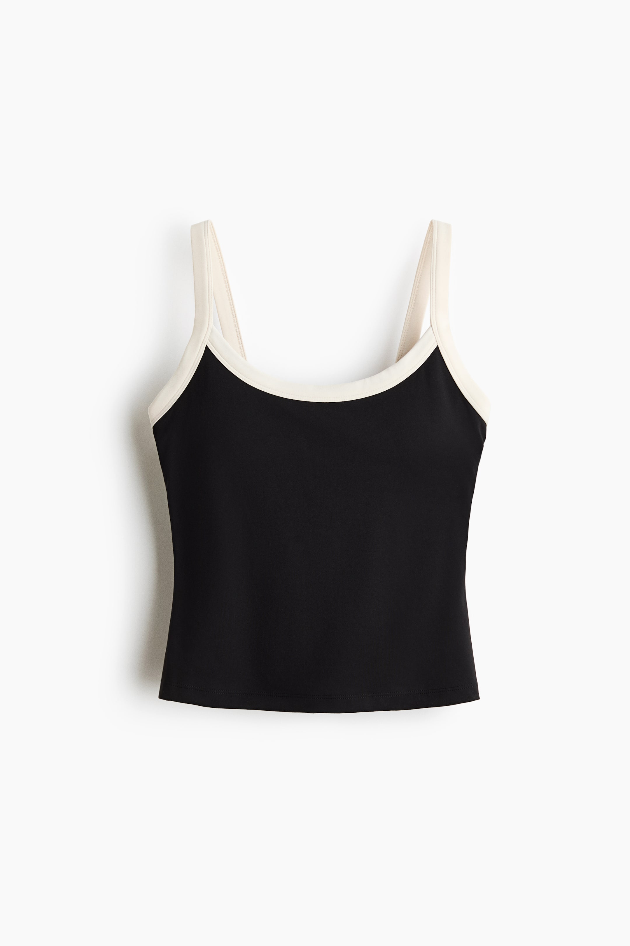 View larger image: Integral-bra sports vest top with SoftMove™ - Black - Ladies | H&M 1