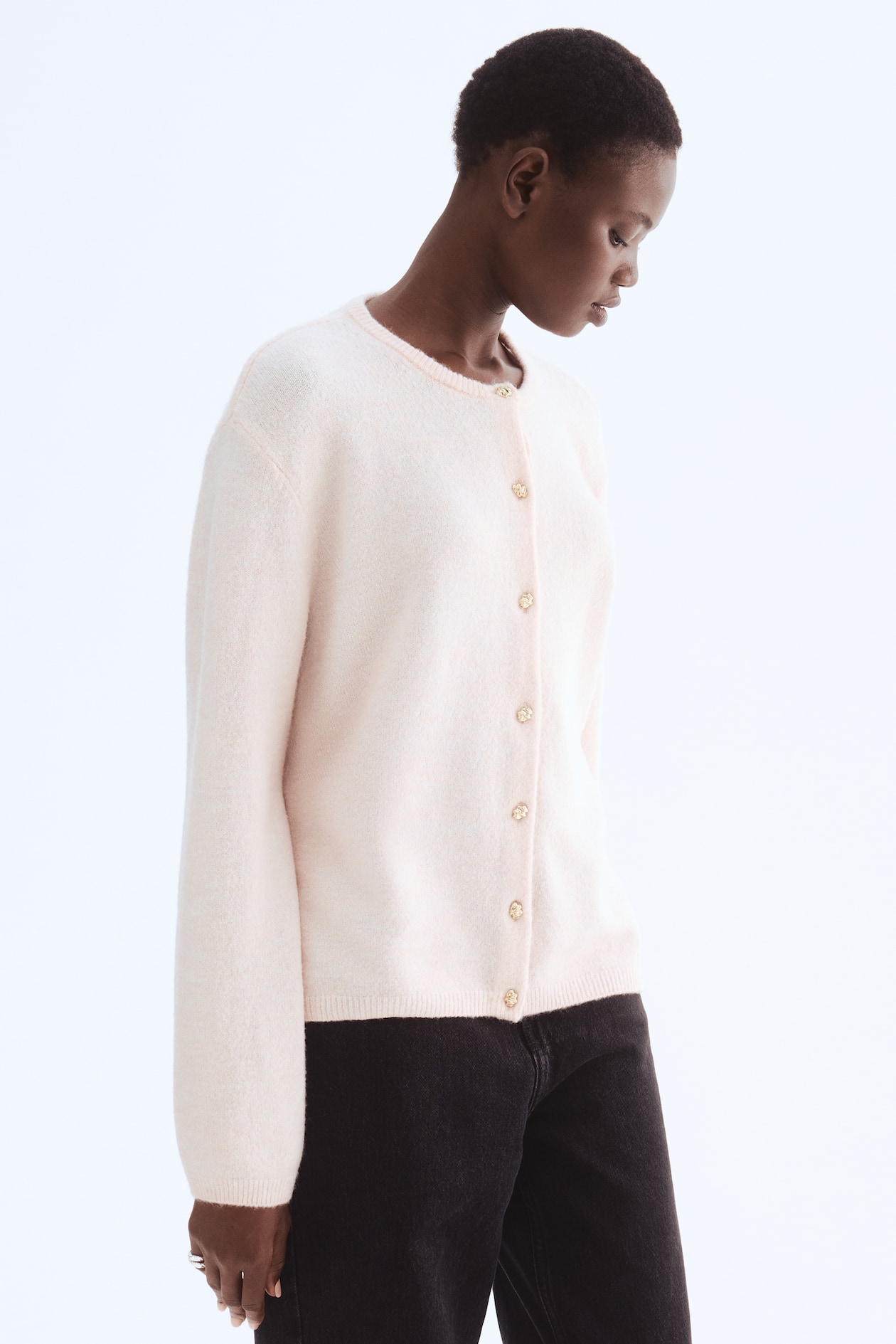 Fine-Knit Cardigan - image 2