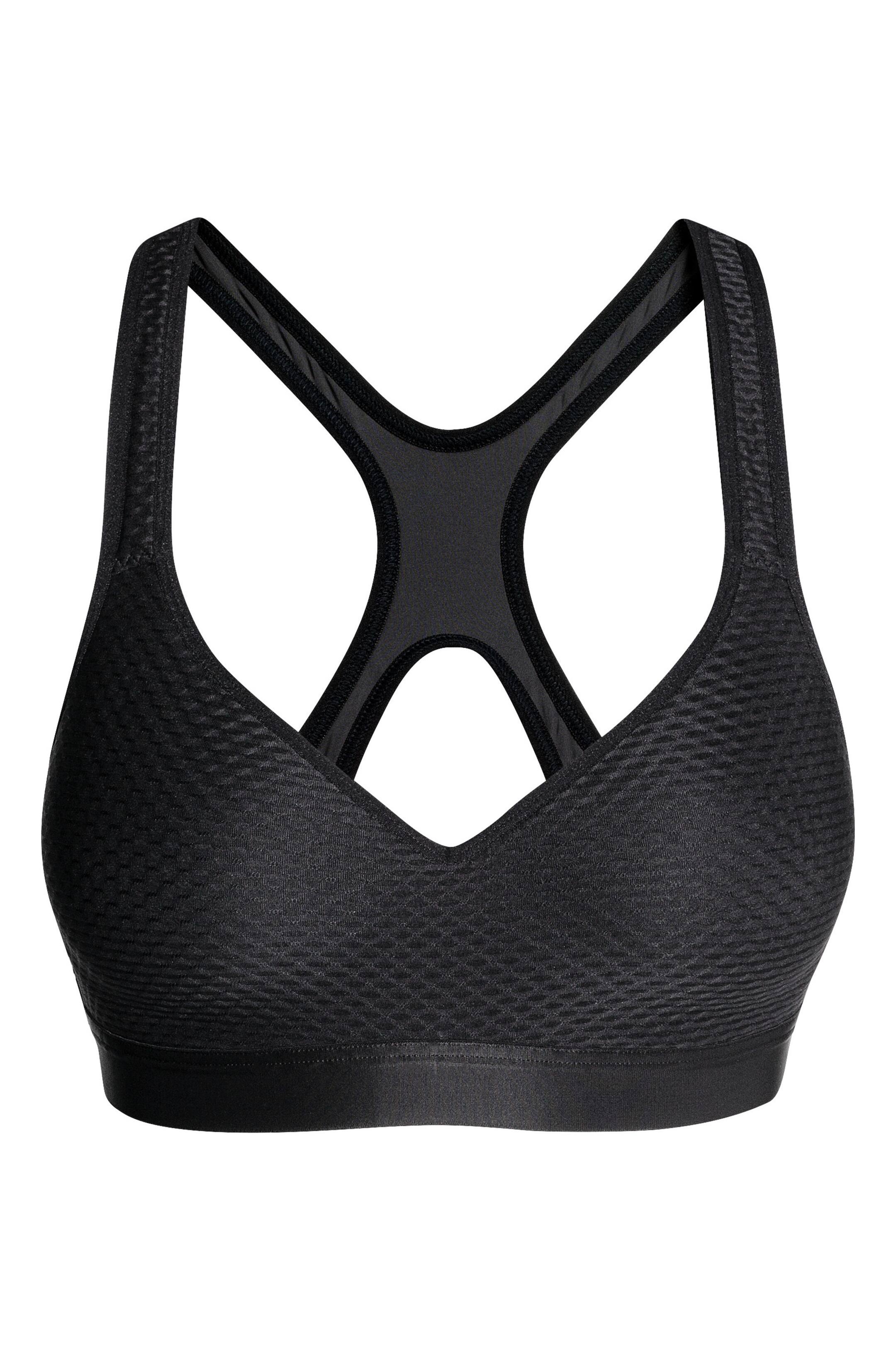 Grotere afbeelding bekijken: Push-up sport-bh - Zwart - DAMES | H&M NL 1