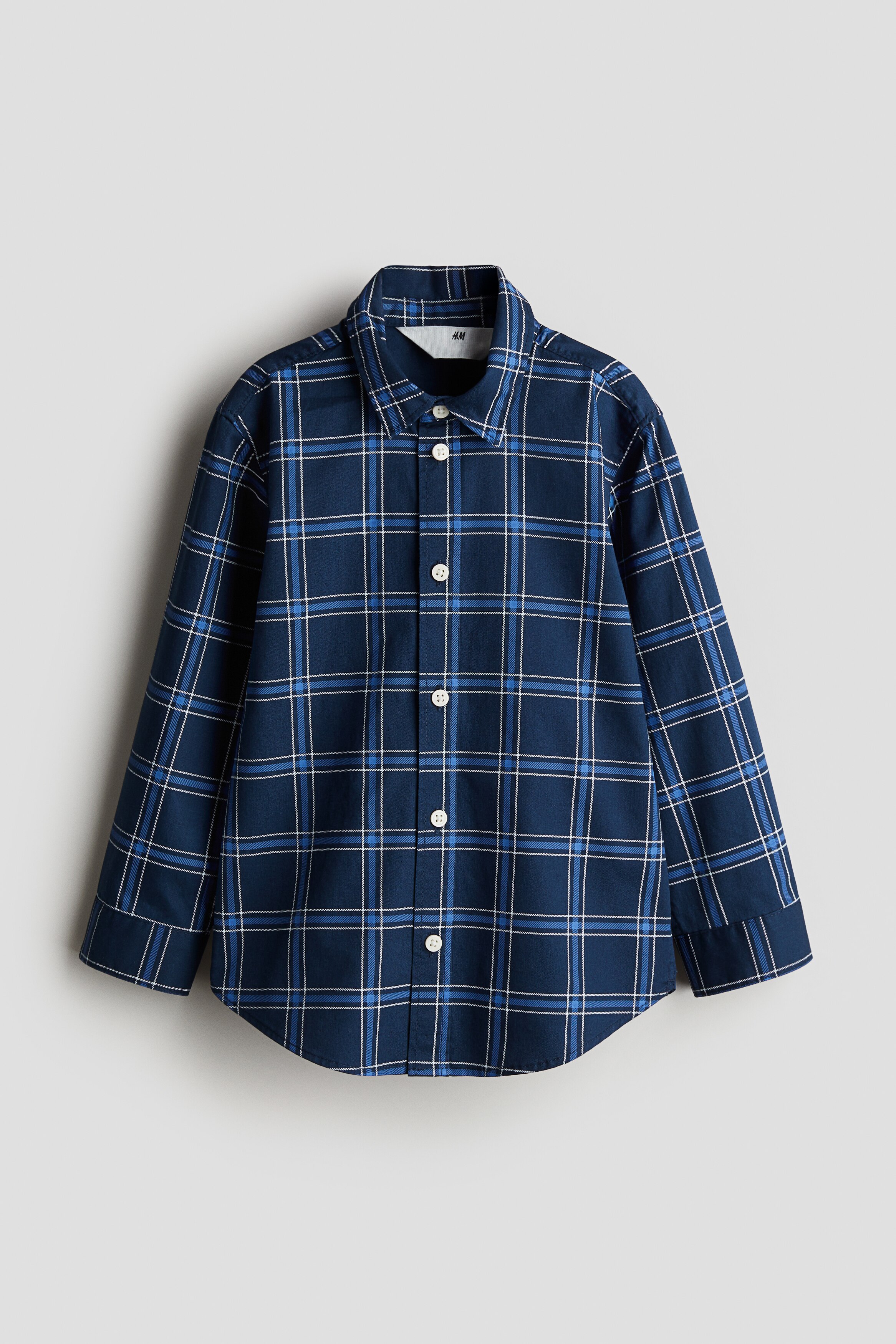 Chemise Manches Longues Enfant Garçon/fille – Rayée, Boutonnée – Tissu Doux Polyester – Coupe Normale – Pour école, Quotidien, Noël – Taille élastique