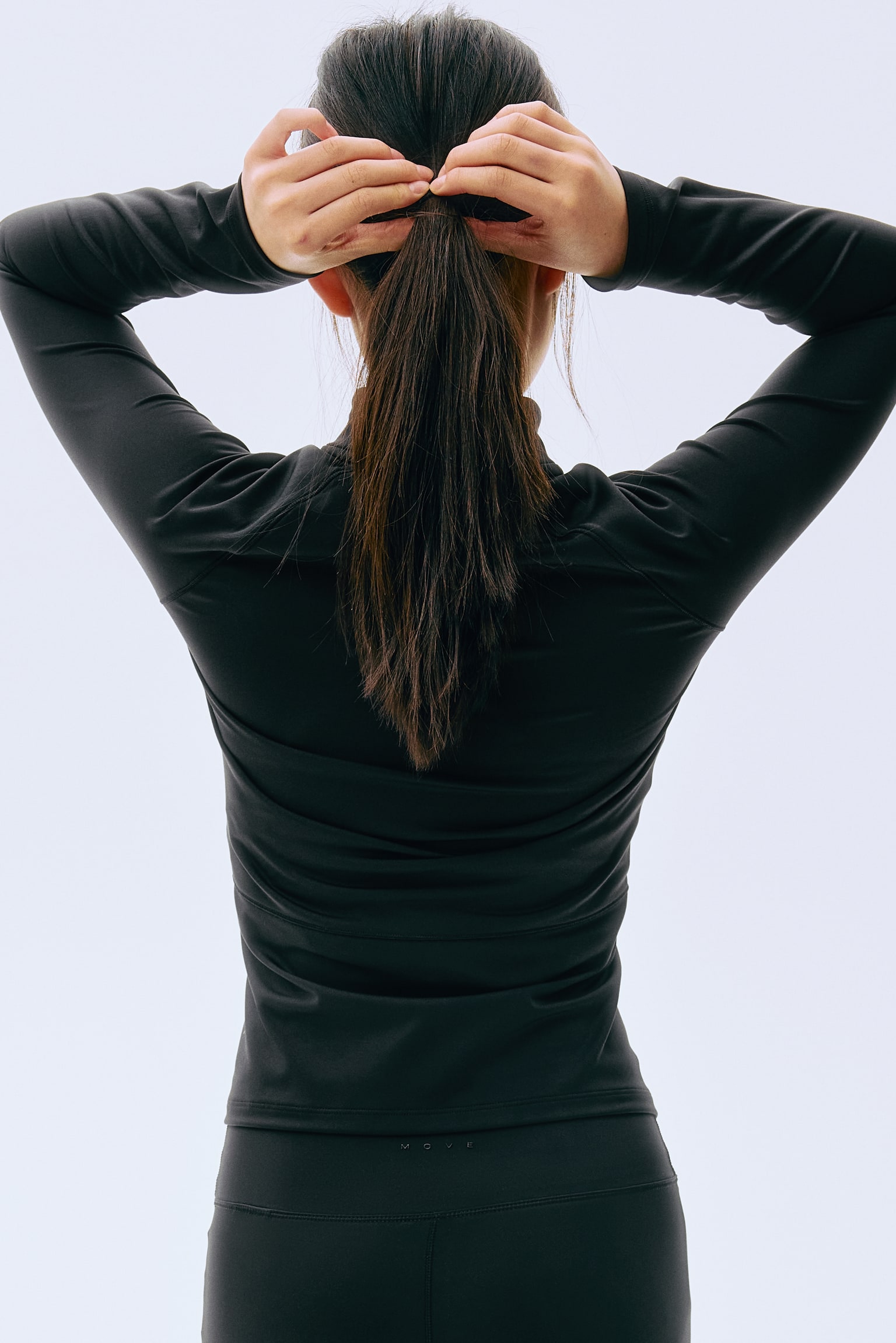 Детская куртка H&M Move Activewear with DryMove™, цвет: Чёрный — фото 4