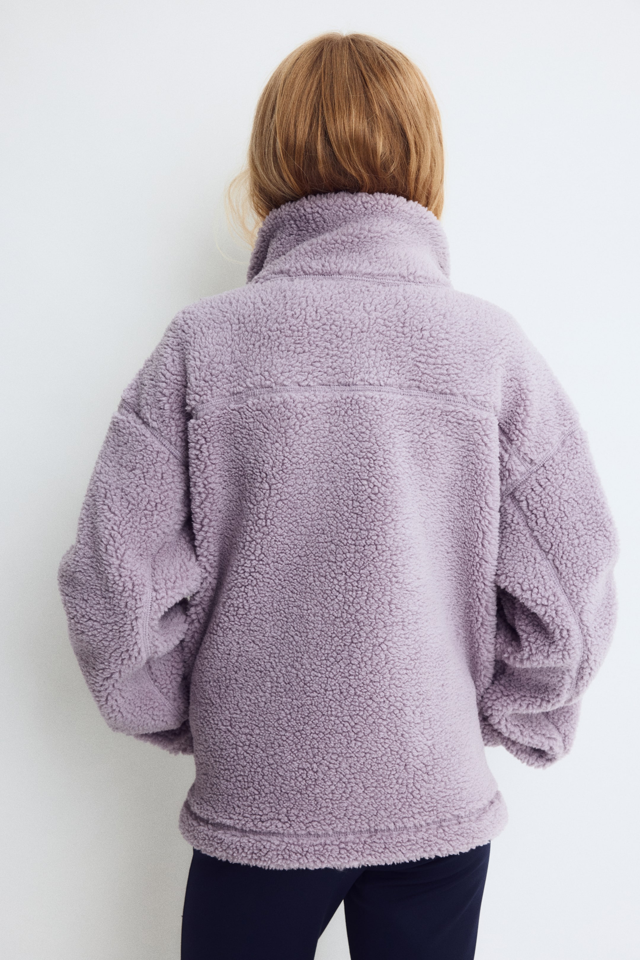 Детские куртки H&M Warm Teddy Fleece Activewear Jacket — фото 5