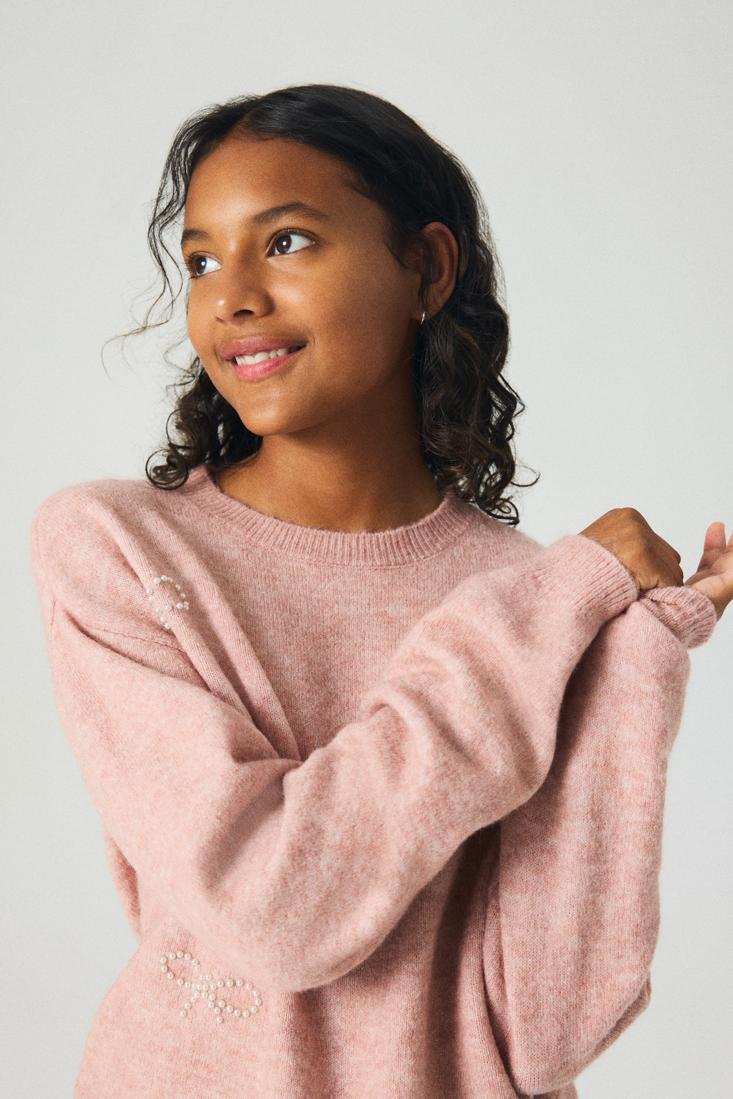 d*y様 _J.L-A.L_ Stave Knit ブラック　ours rose ours ローズ着用 _J.L-A.L_ 完売品 Stave Knit S