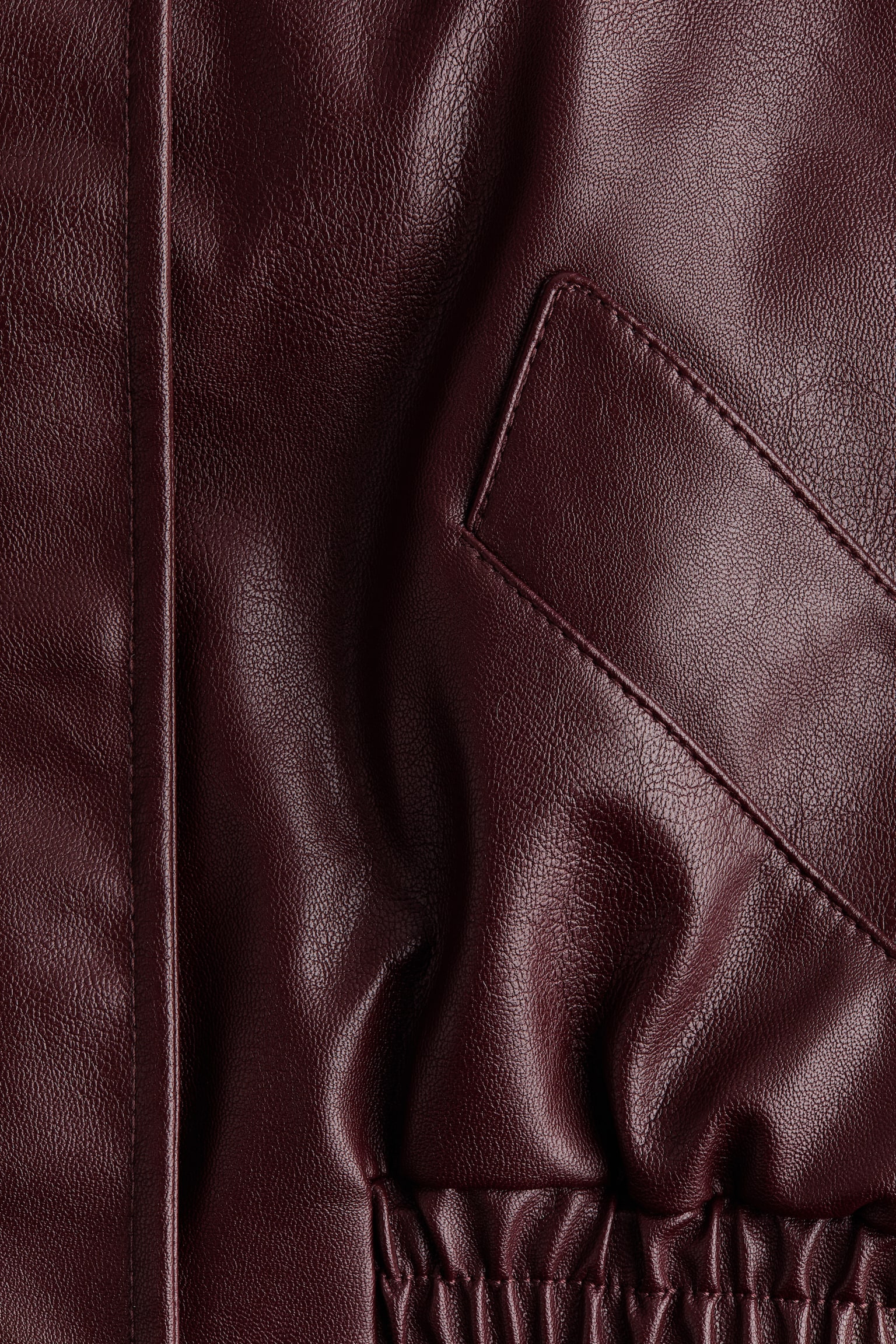 Jacket - Burgundy/Brown - 3
