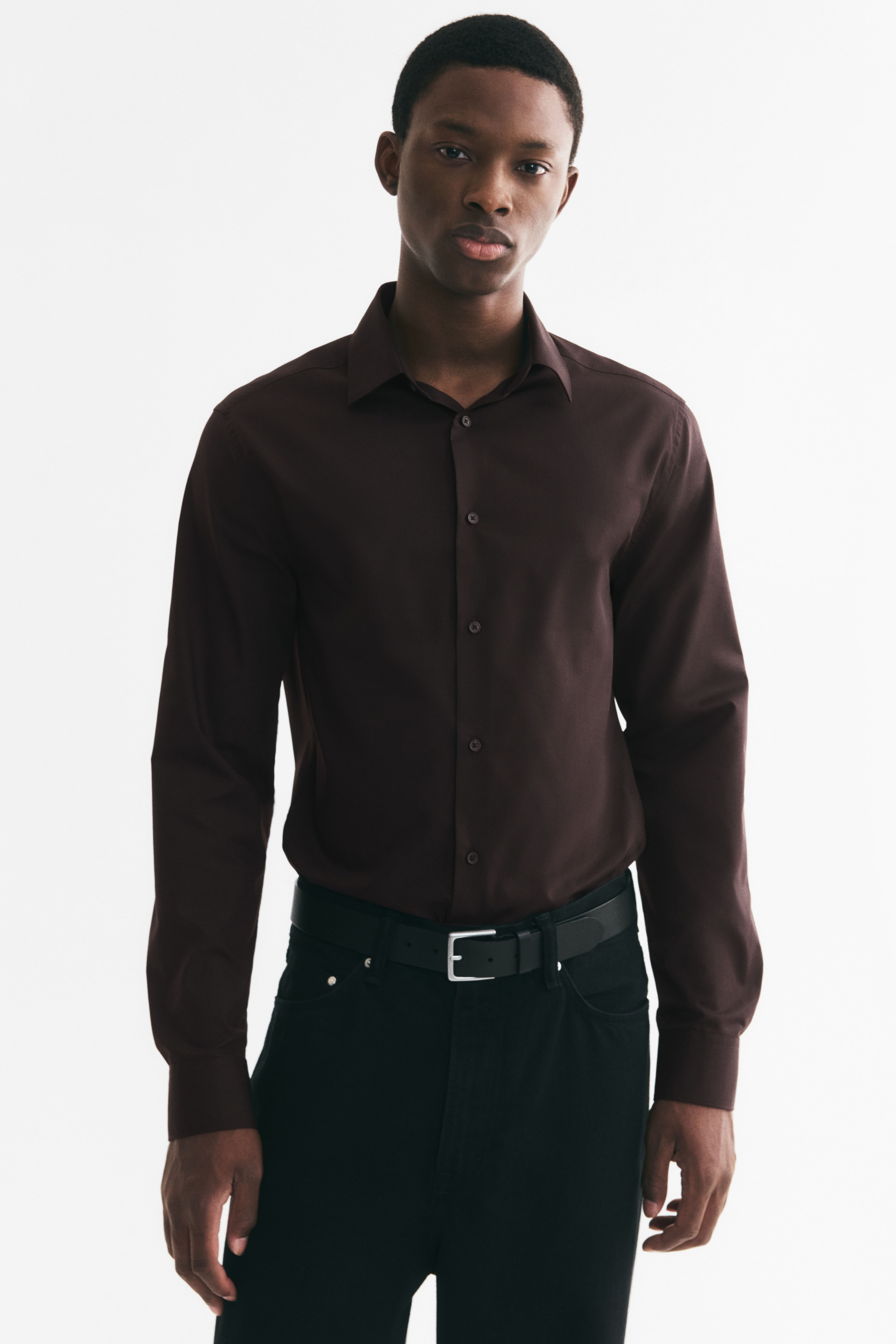 Slim Fit Easy-iron Shirt