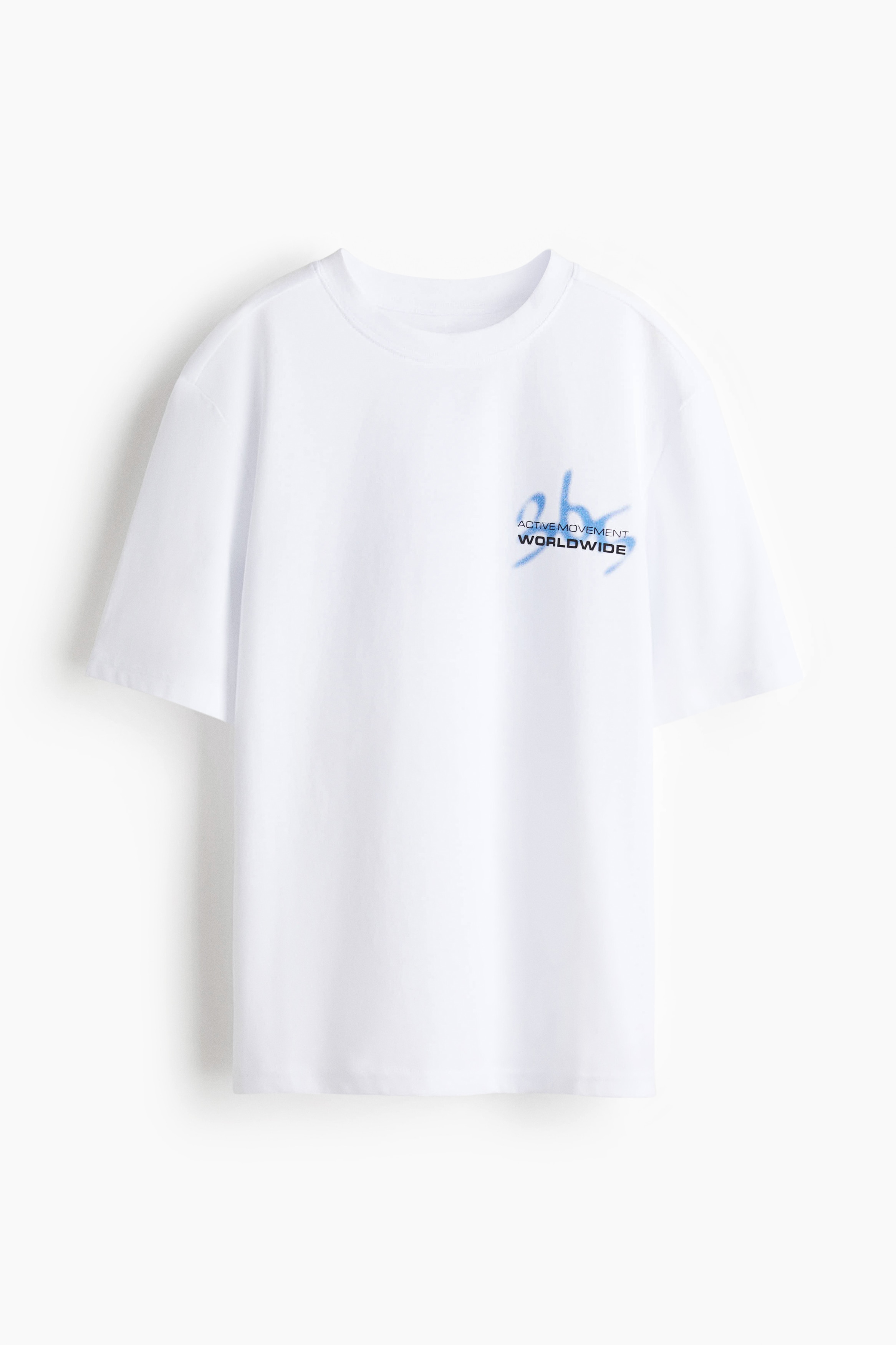 Painokuvallinen treenipusero DryMove™ - Valkoinen/Active Movement/Musta/Roosa/United Athletes