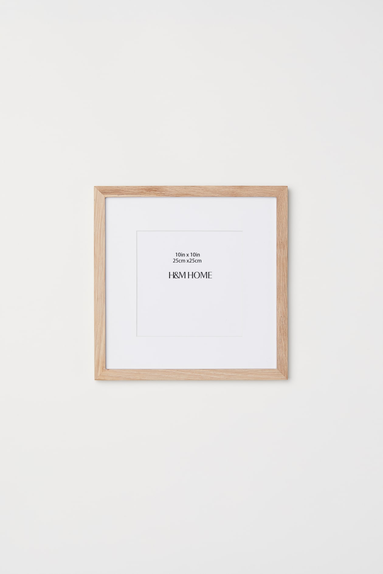 Wooden frame - Light beige/Oak wood - Home All | H&M GB