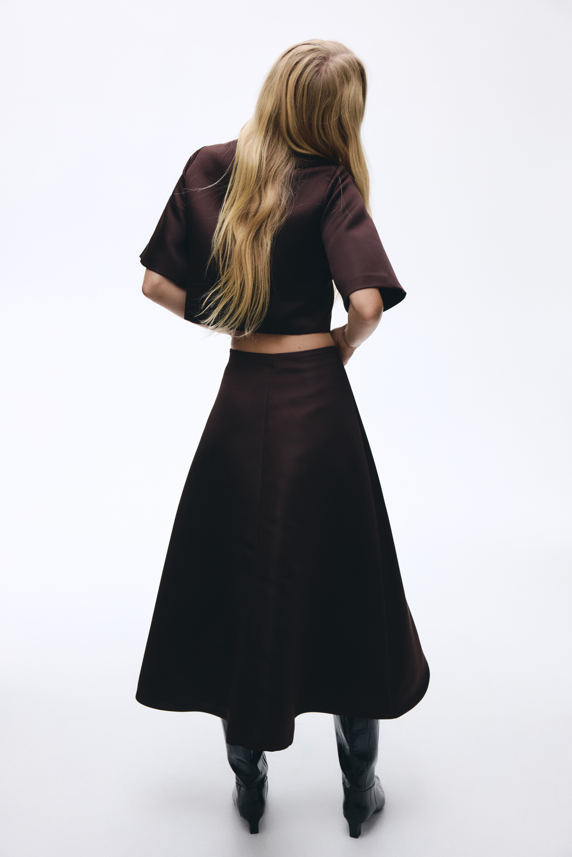 A-line skirt