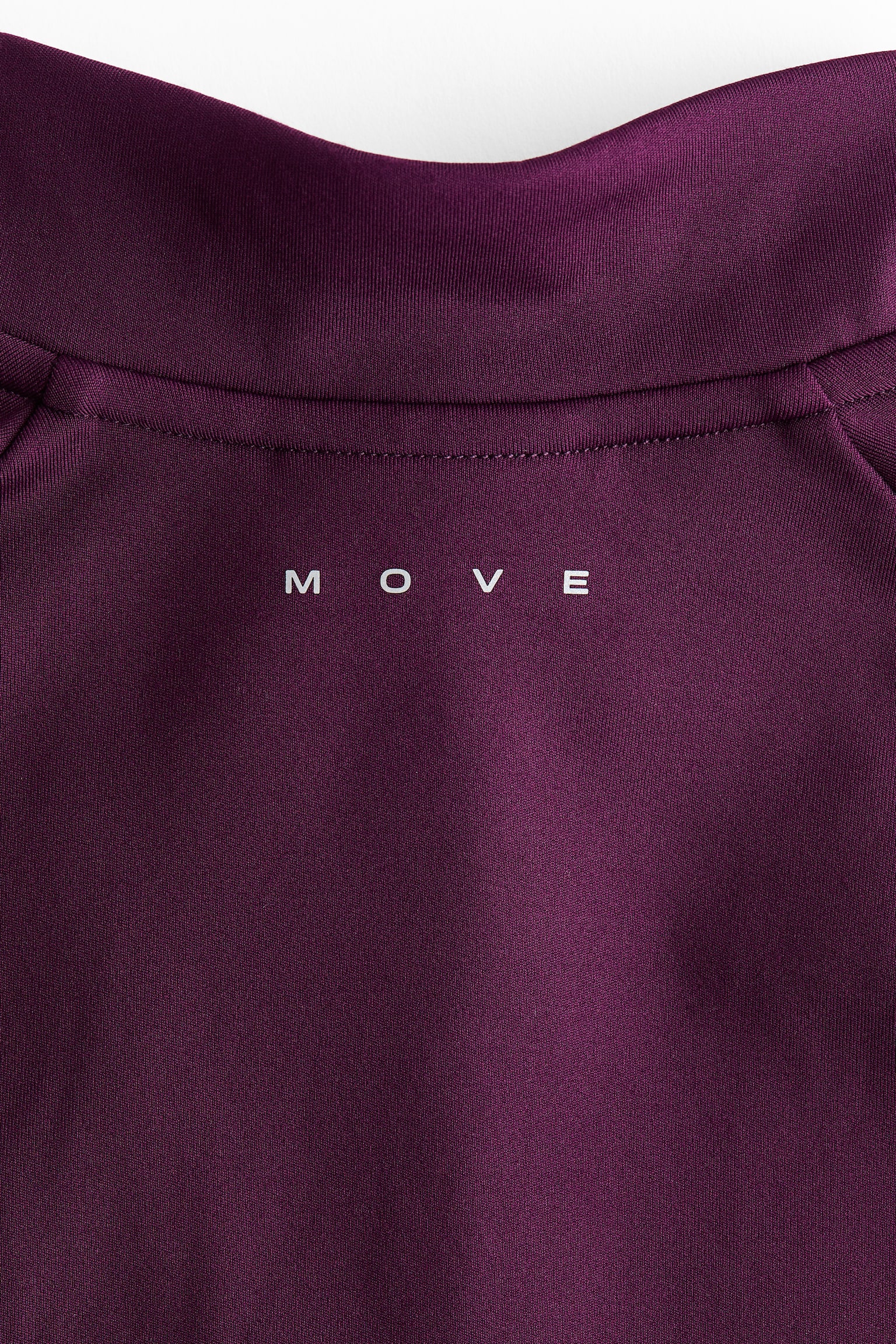 Детский топ H&M Move Warm Mid-Layer Soccer Jersey with ThermoMove™, цвет: Сиреневый сливовый — фото 8