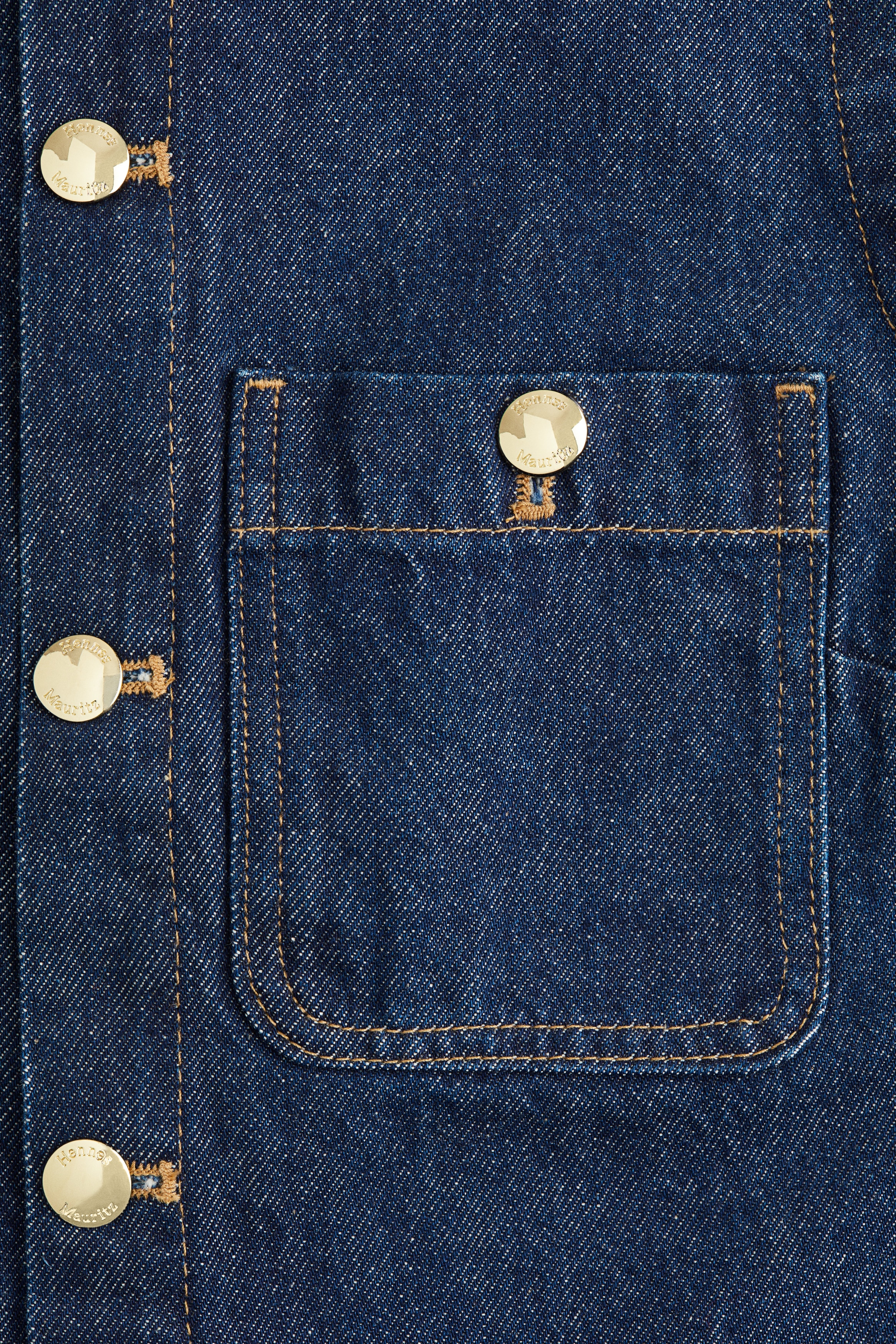 Sleeveless denim dress