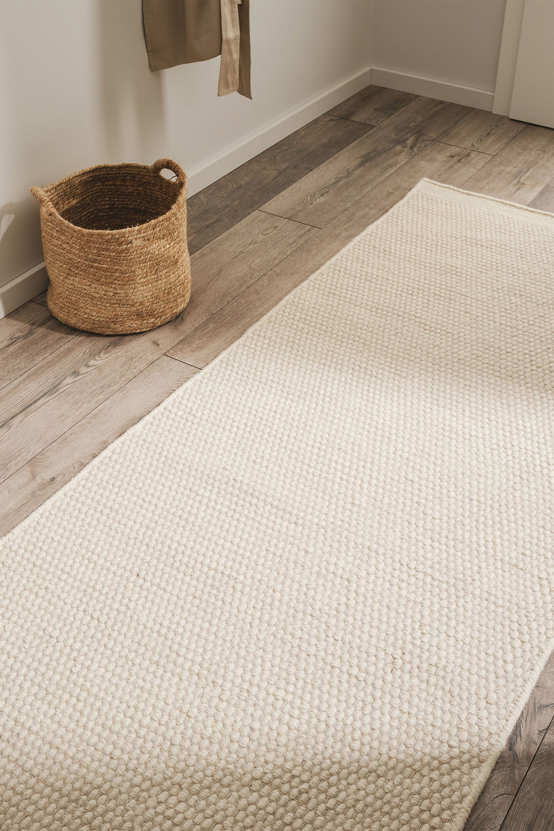 Größeres Bild anzeigen: Wollteppich Läufer Rocco - Weiß - benuta - Home All | H&M AT 3