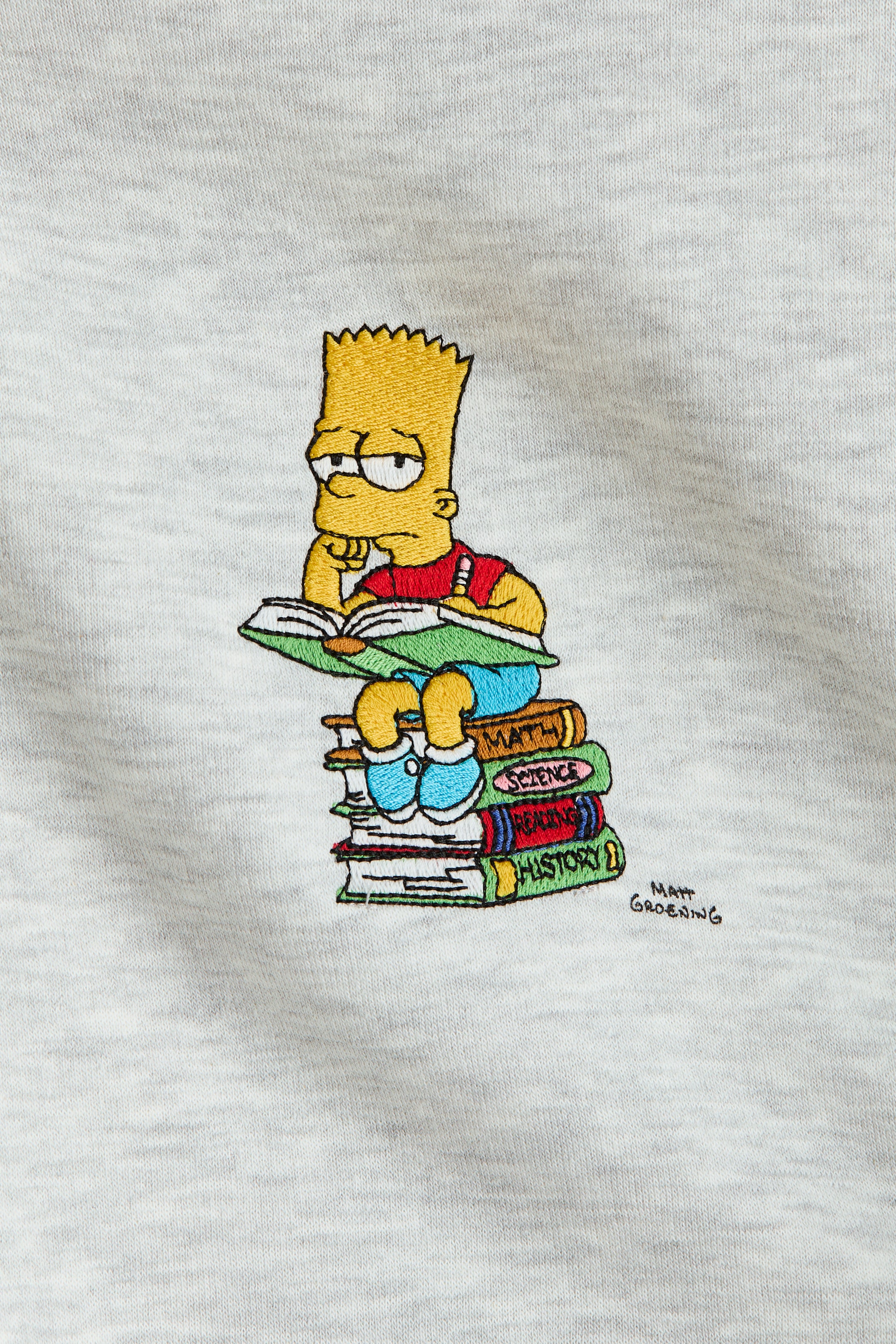 Loose-Fit Printed Sweatshirt