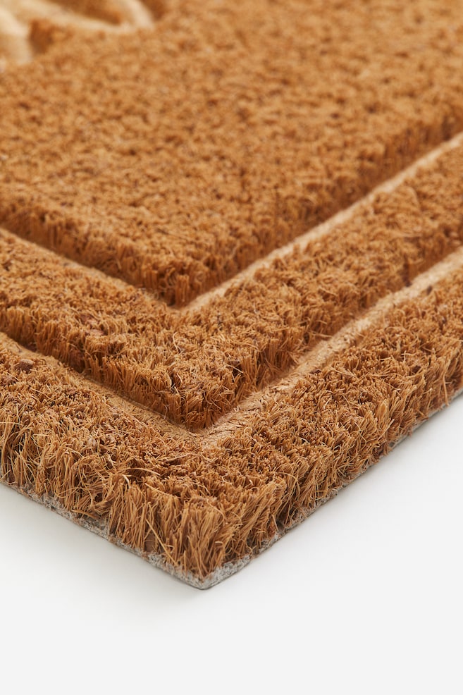 Coconut fibre doormat - Brown - 4