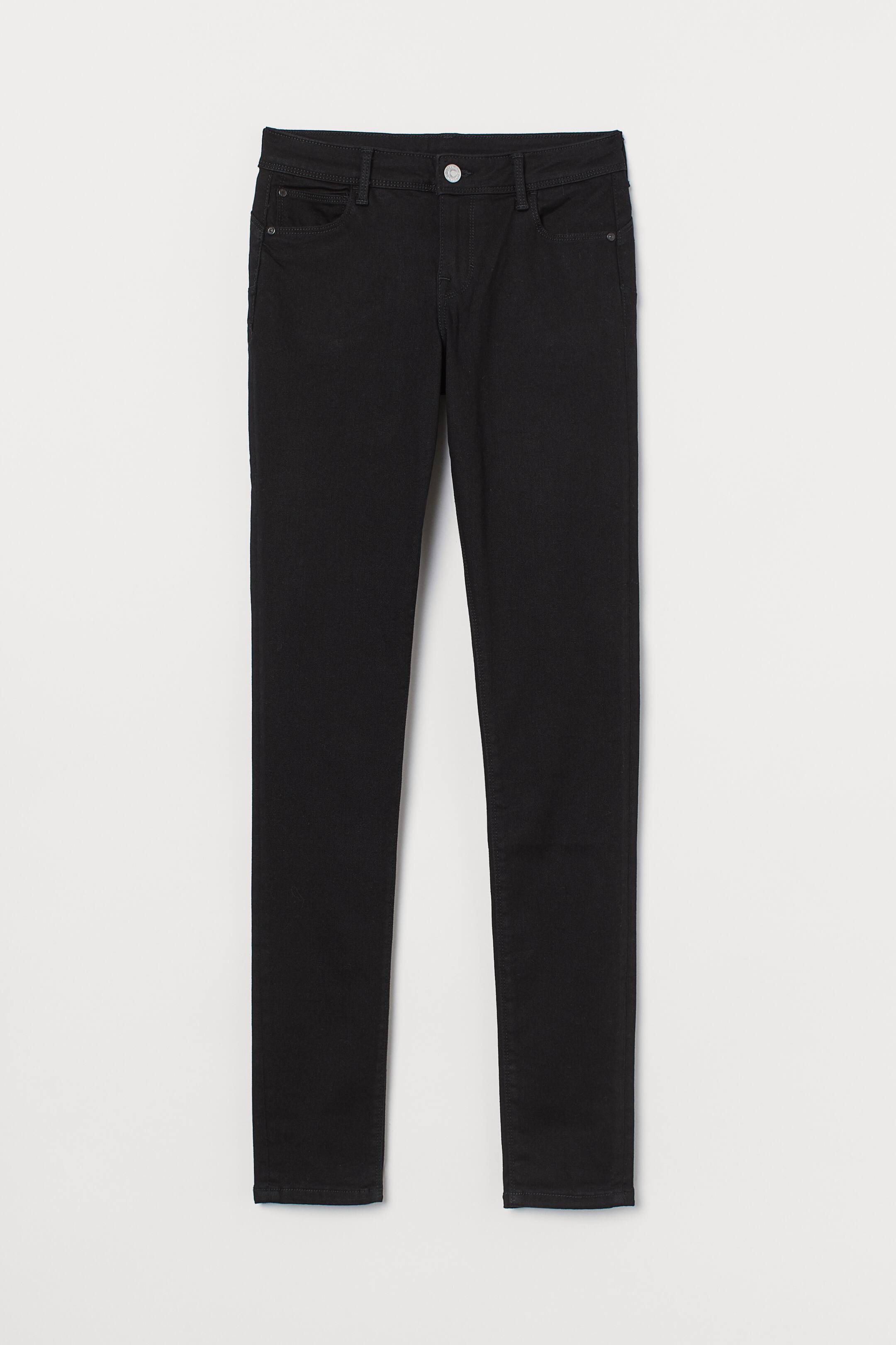 View larger image: Push up Low Jeggings - Black - Ladies | H&M 1