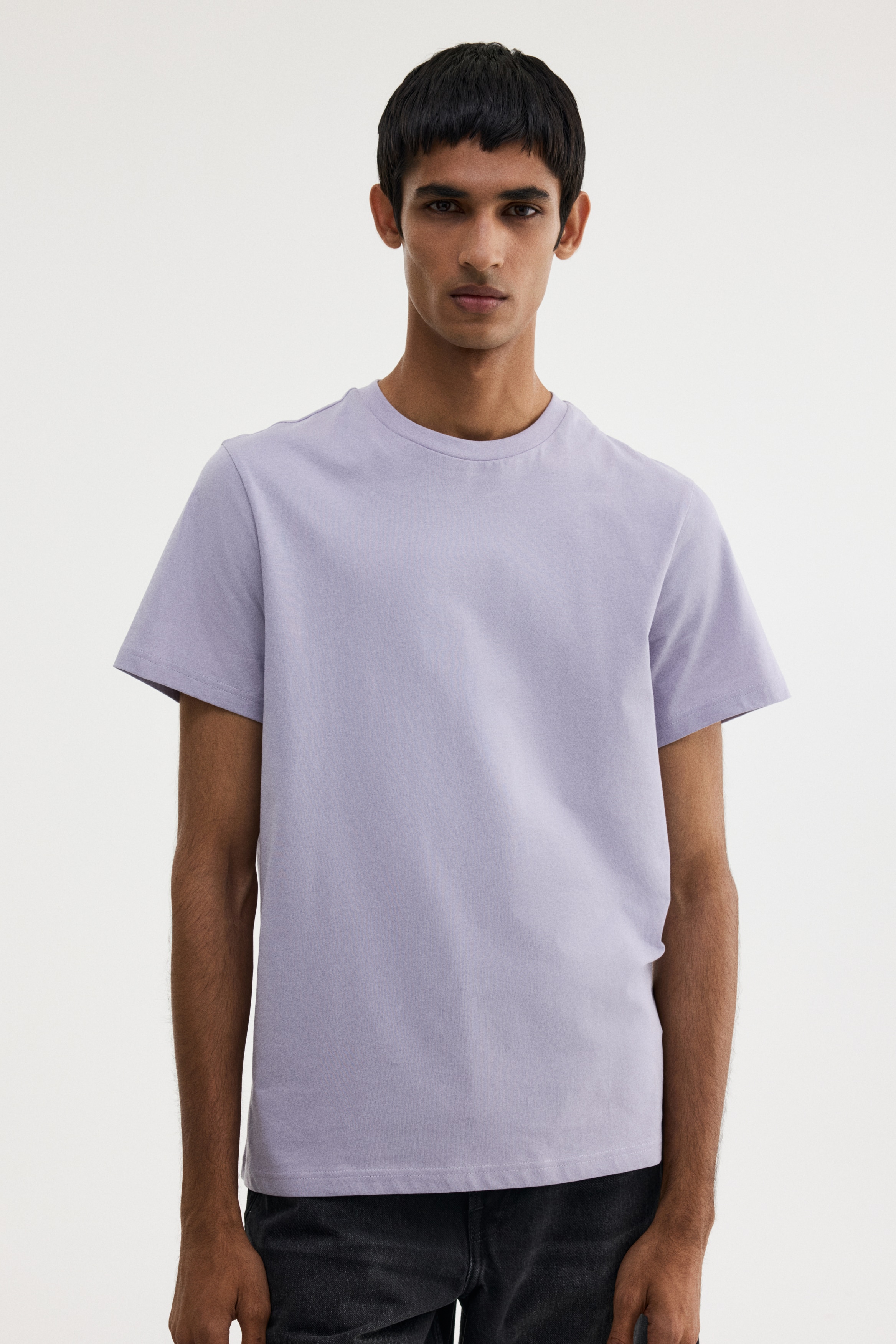 Regular Fit T-shirt-Light purple