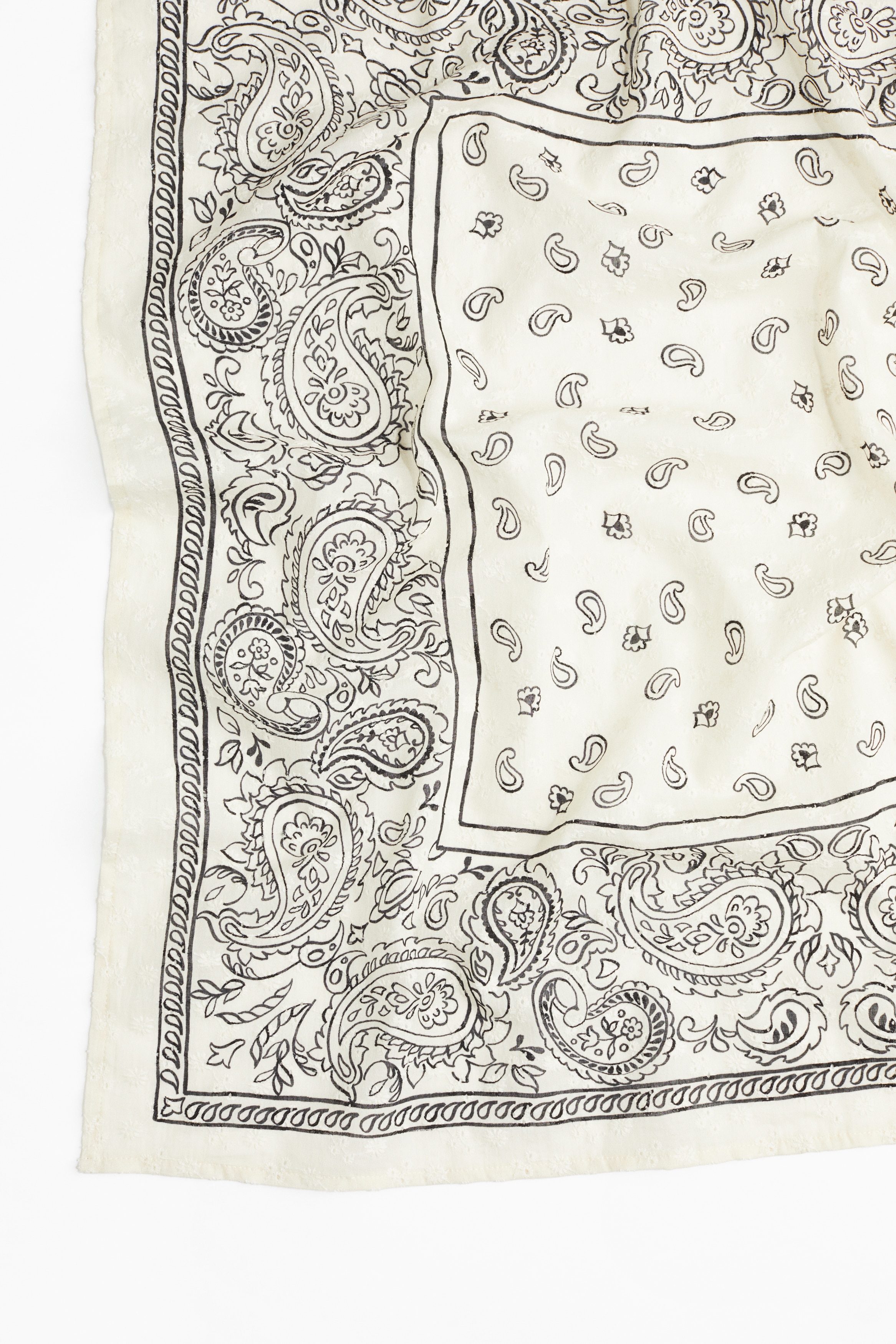 Broderie anglaise scarf