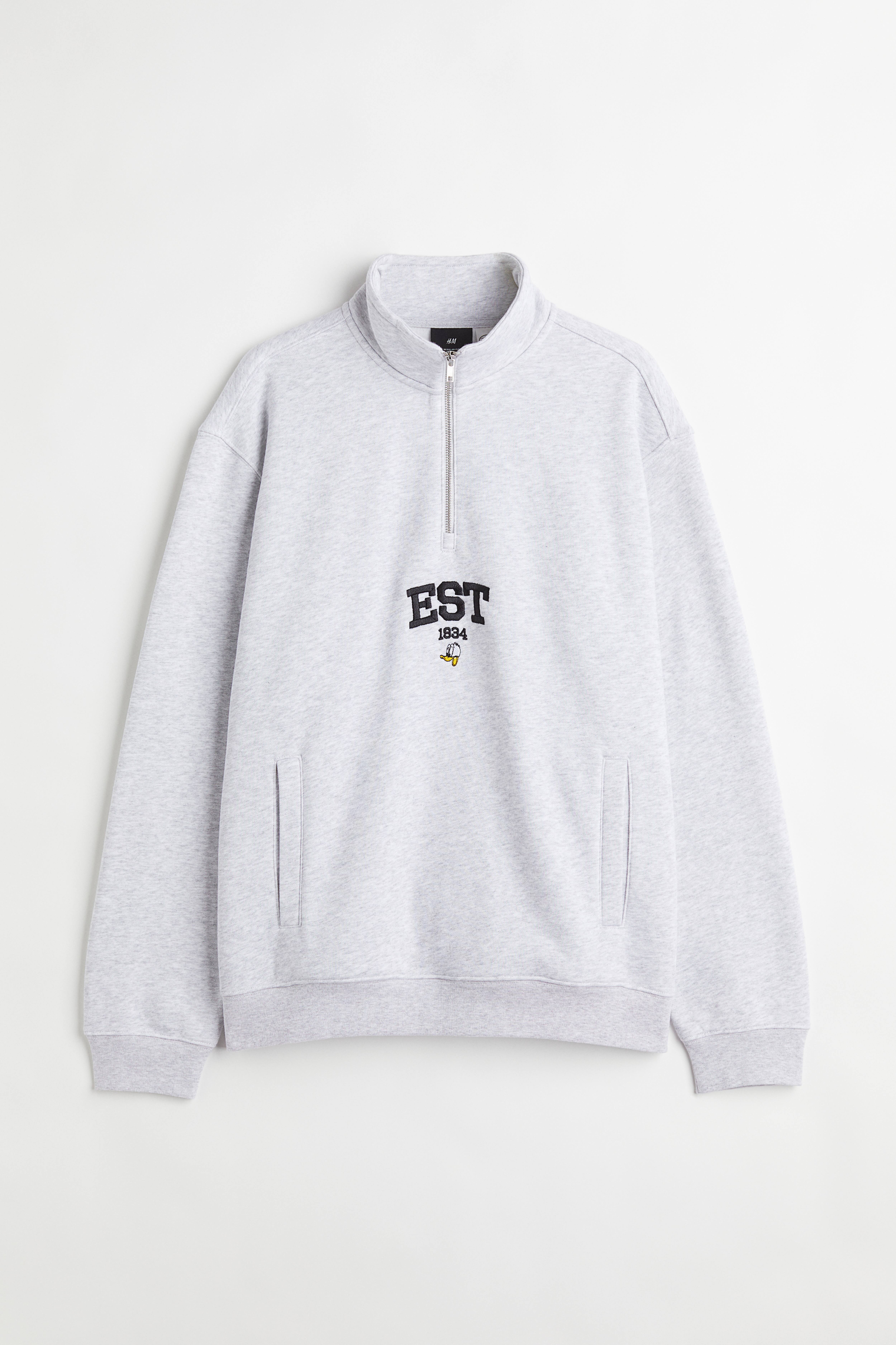 Hm stand up collar sweatshirt online