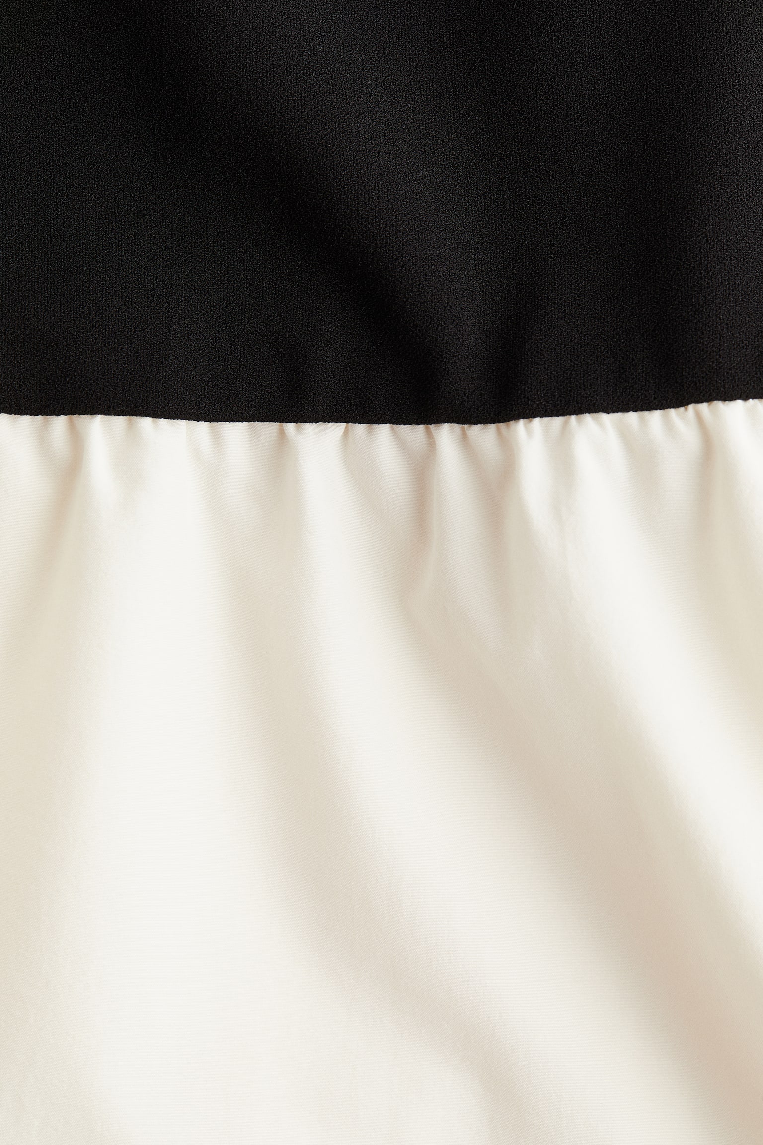 Strappy midi dress - Black/White/Dark brown - 3