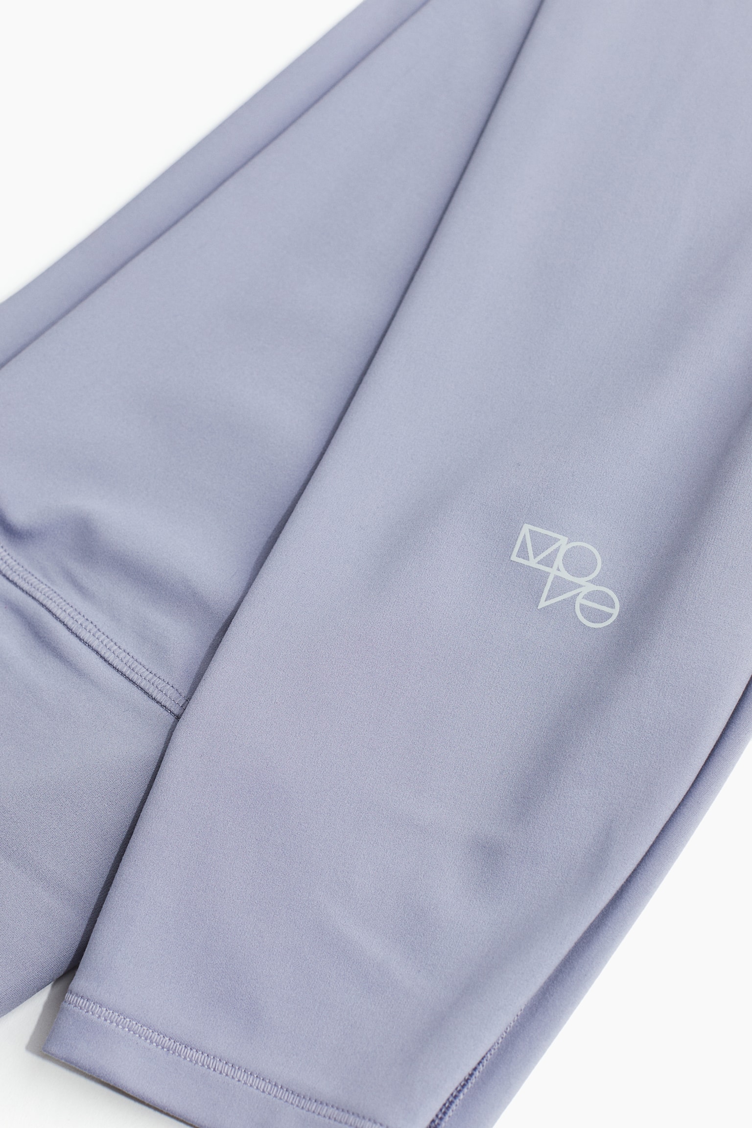 Sports leggings in SoftMove™ - Dusty purple/Black/Khaki green - 4