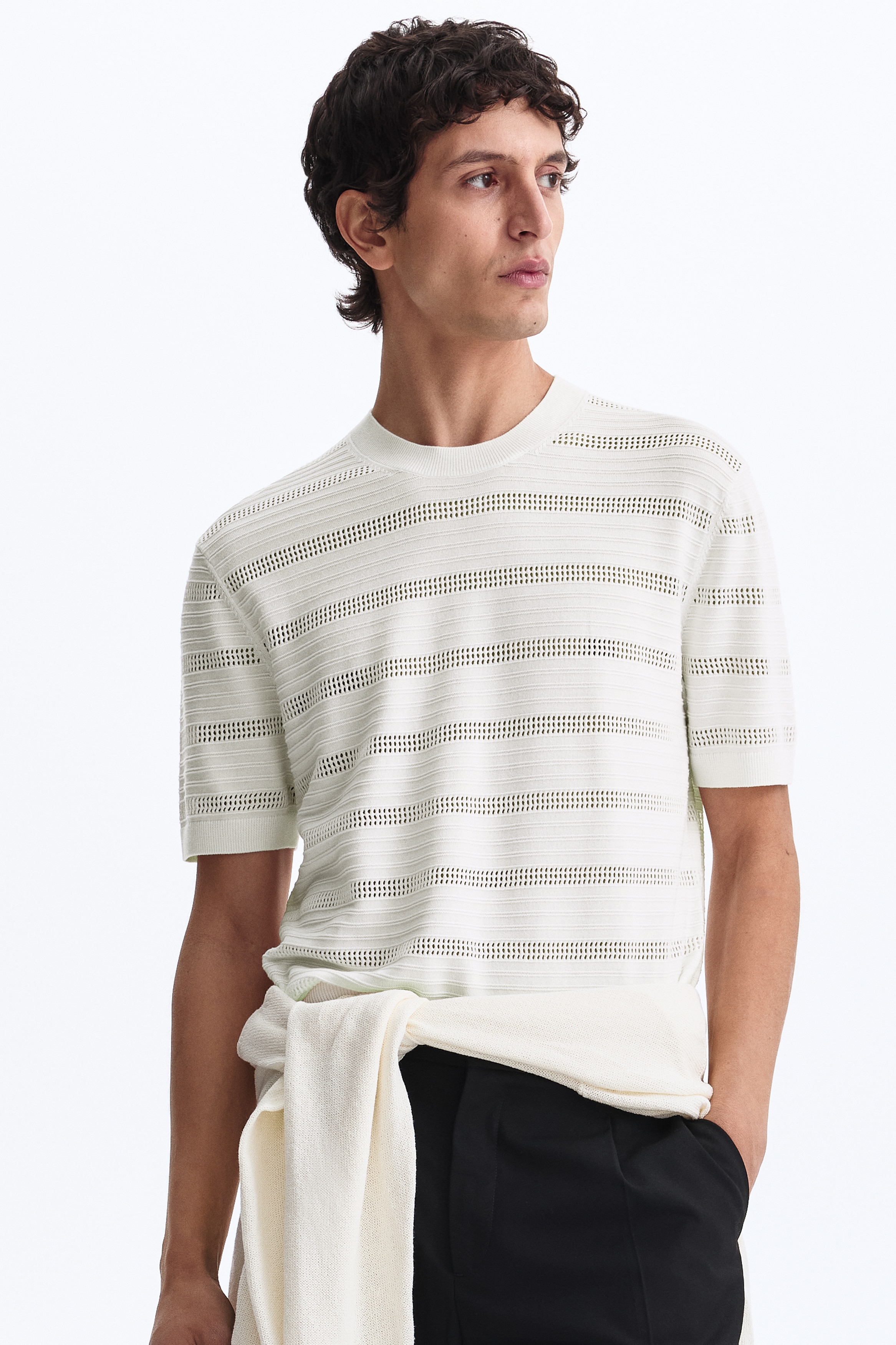 Slim-Fit Knit T-Shirt from H&M - $29.99