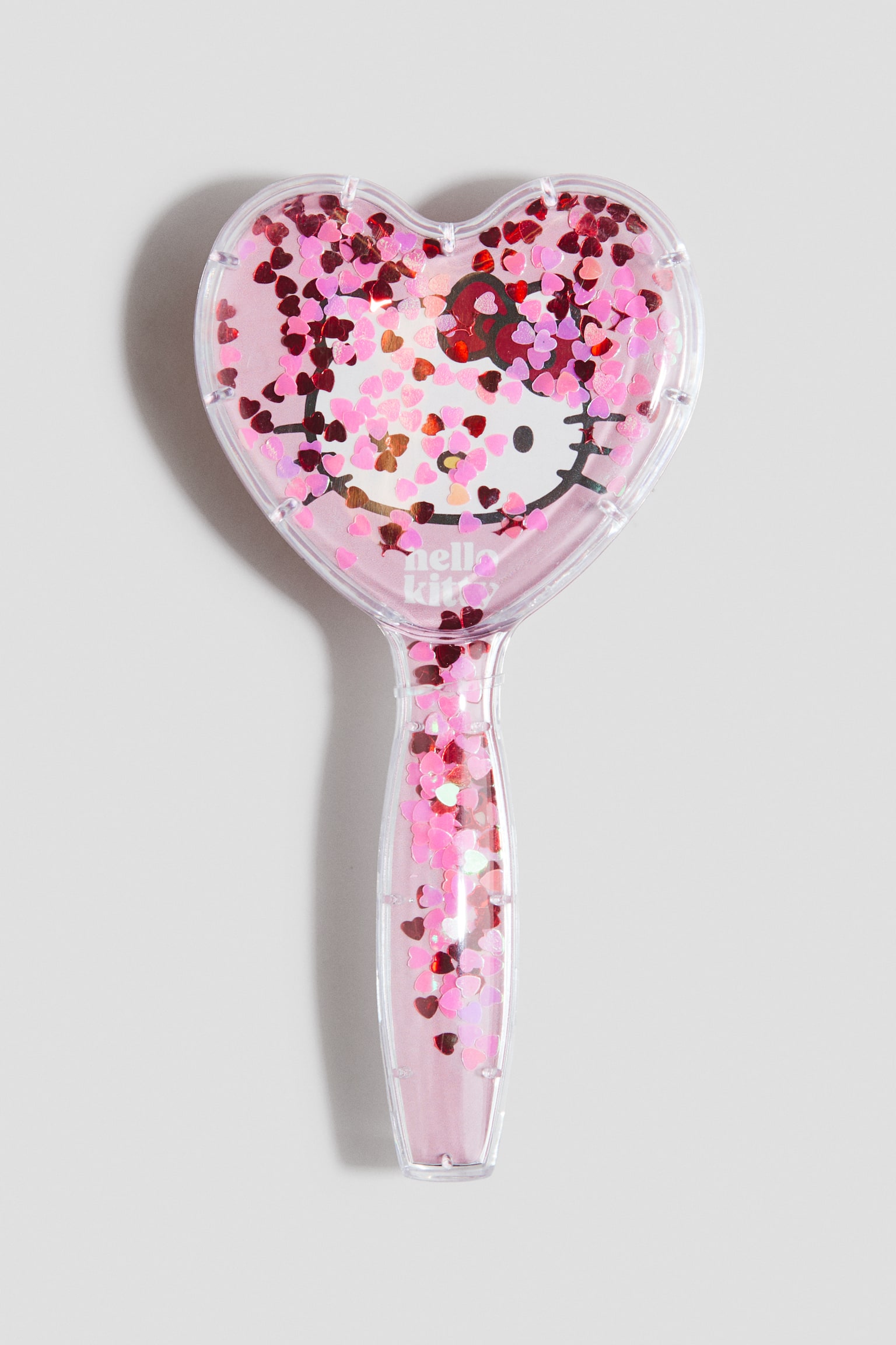 Srdíčkový kartáč na vlasy - Růžová/Hello Kitty/Bleděmodrá/Ledové království - 1