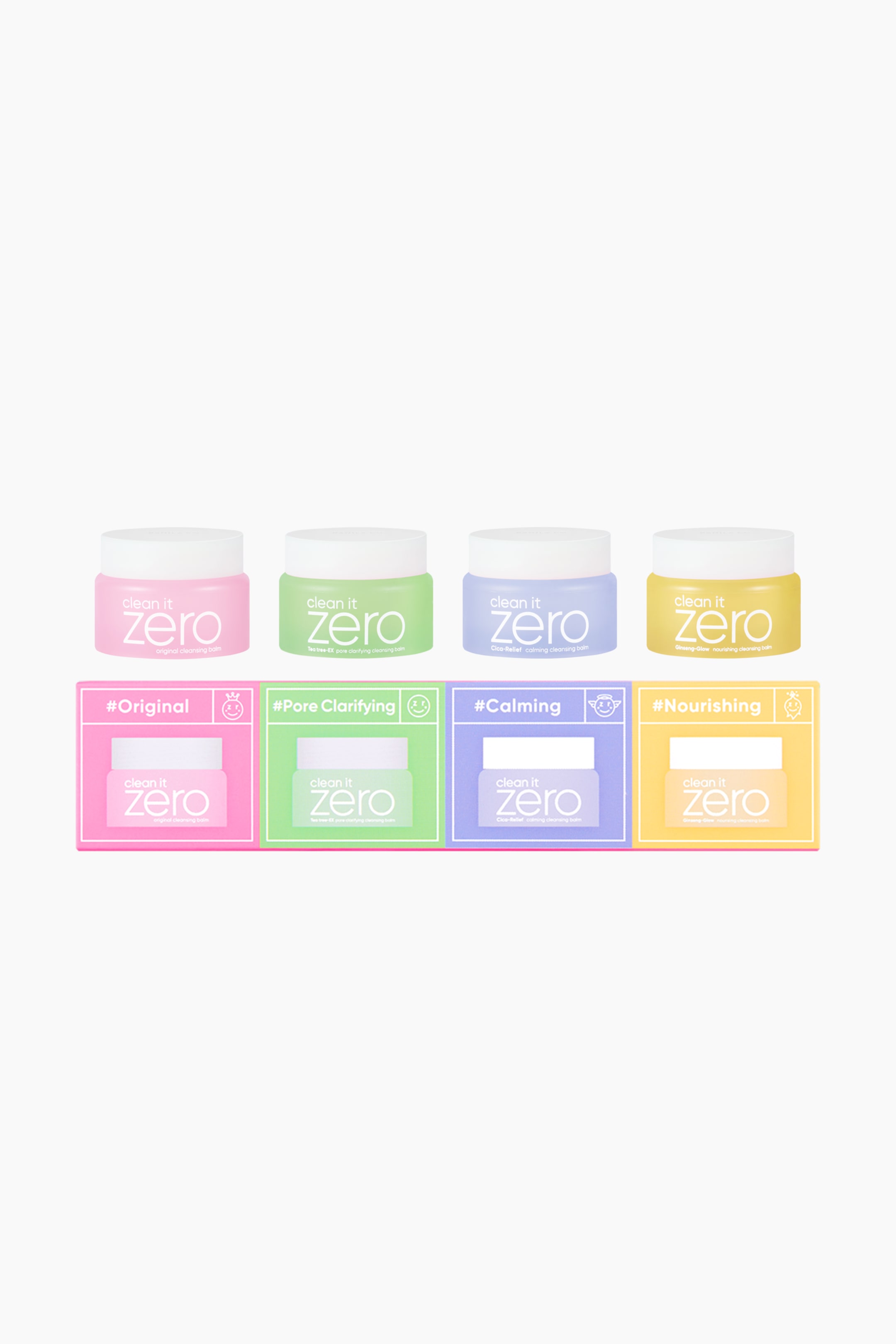 Se større billede: Clean It Zero Cleansing Balm Miniature Special Set - Mini Set - Banila Co - Beauty all | H&M DK 1