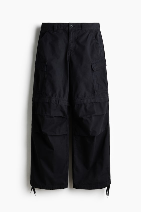Мужские брюки H&M Loose-Fit Zip-Off Cargo Pants