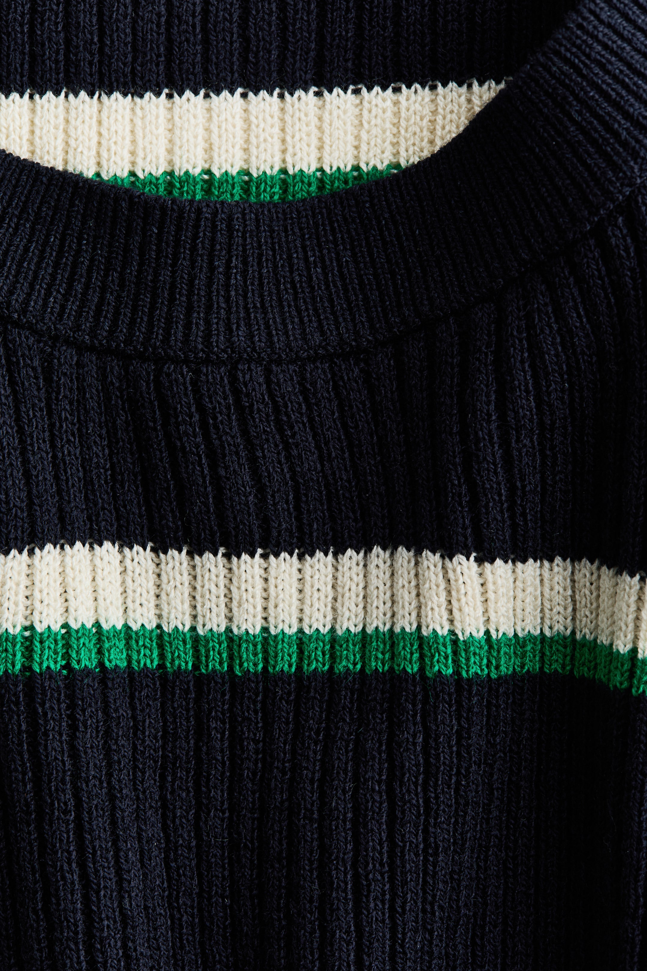 Haut en tricot côtelé