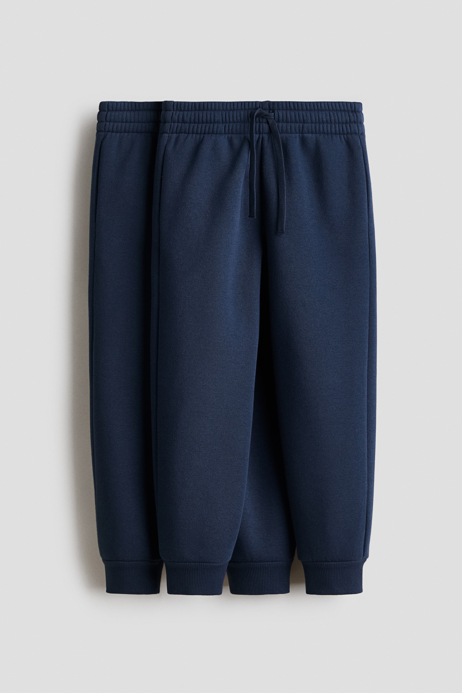 2-pack sweatshirt joggers - Navy blue/Light grey marl/Black/Dusty blue/Beige/Black/Light grey