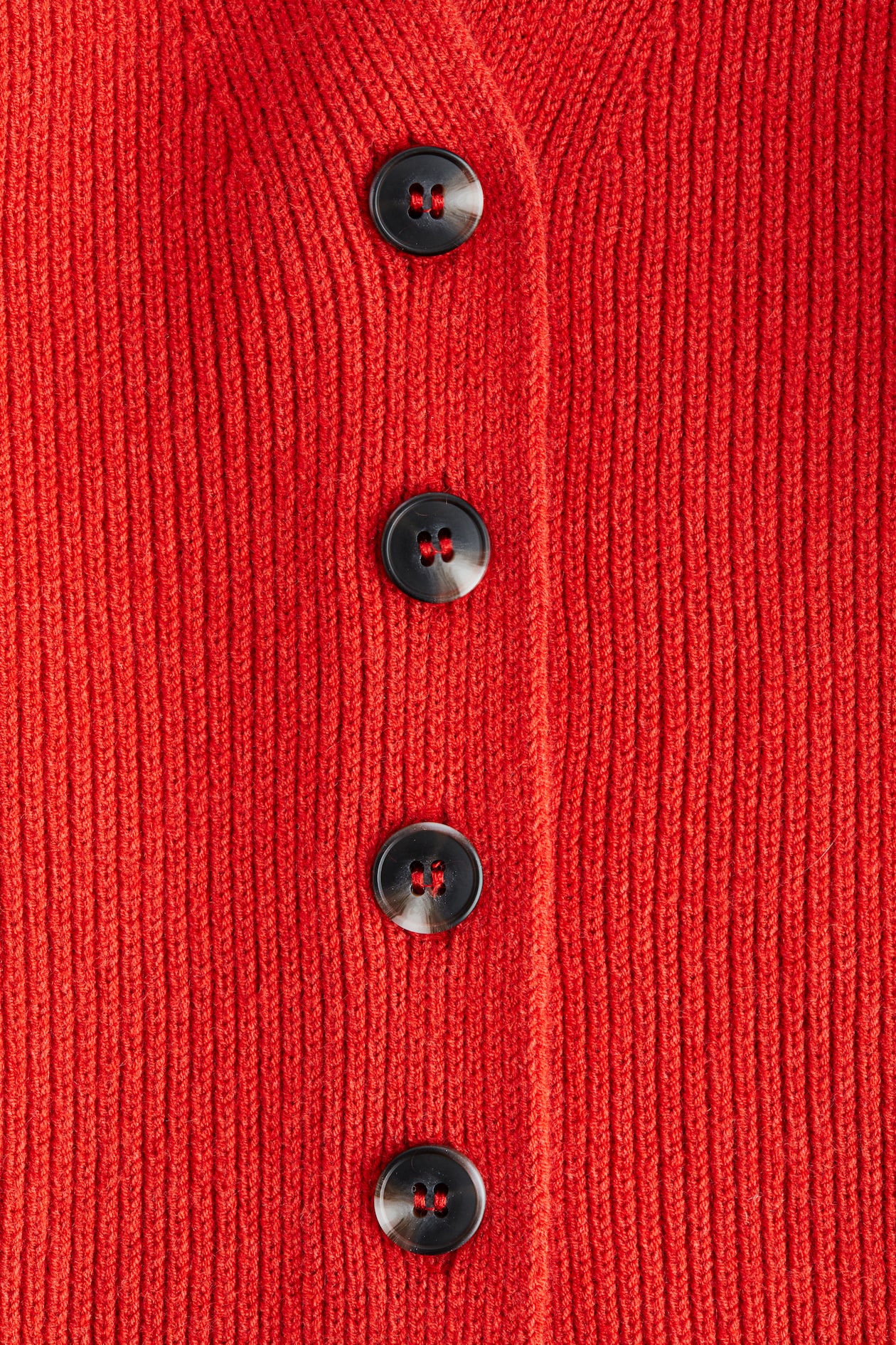 Rib-Knit Cardigan - image 3