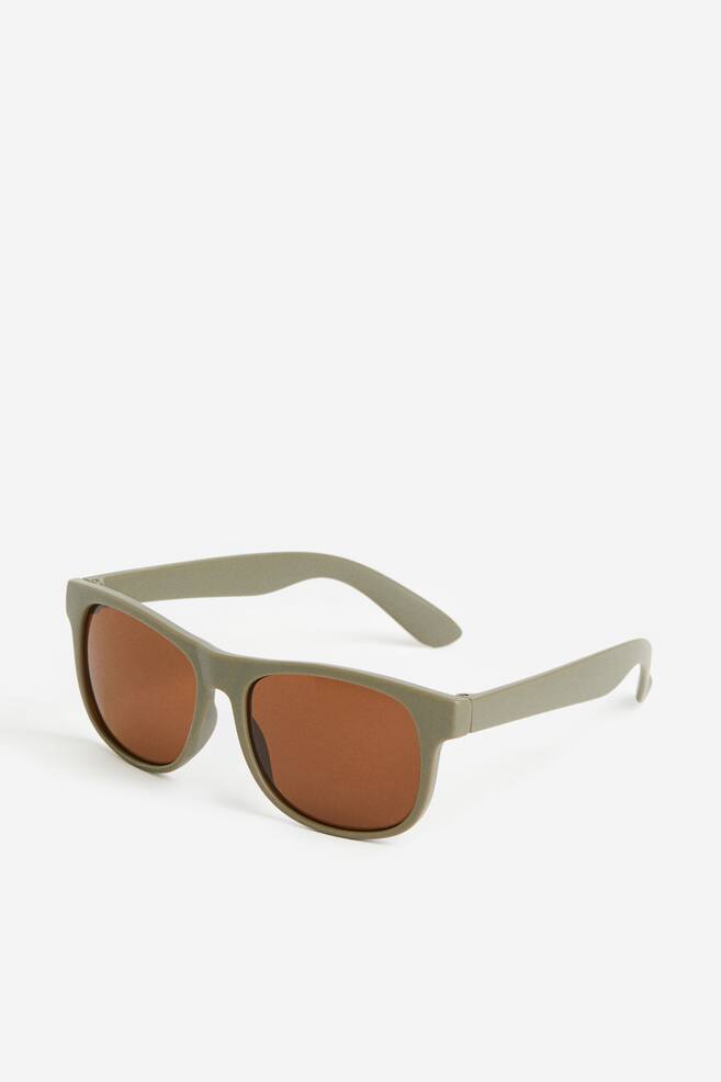 Solbriller - Kakigrøn/Sort/Hvid - 2